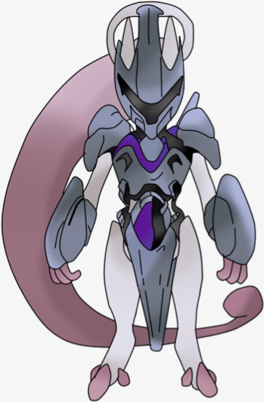 860x1309 Mewtwo Png, Mega Mewtwo With Armor, HD Png Download , PNG Image on PngArea