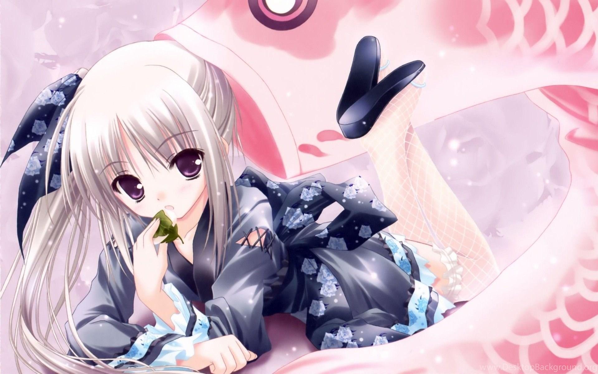 1920x1200 Best Cute Girl Anime Wallpaper Desktop Background