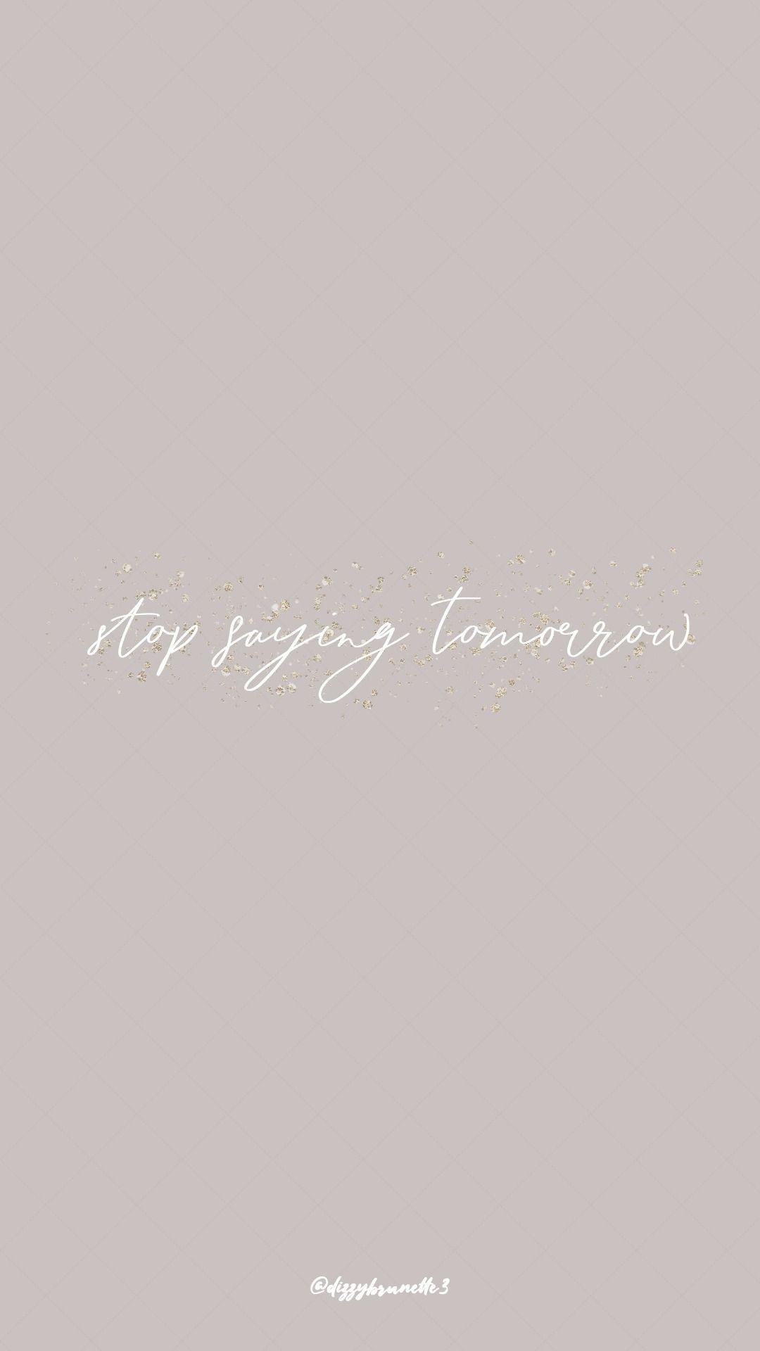 1080x1920 Cute Simple Quote Wallpaper