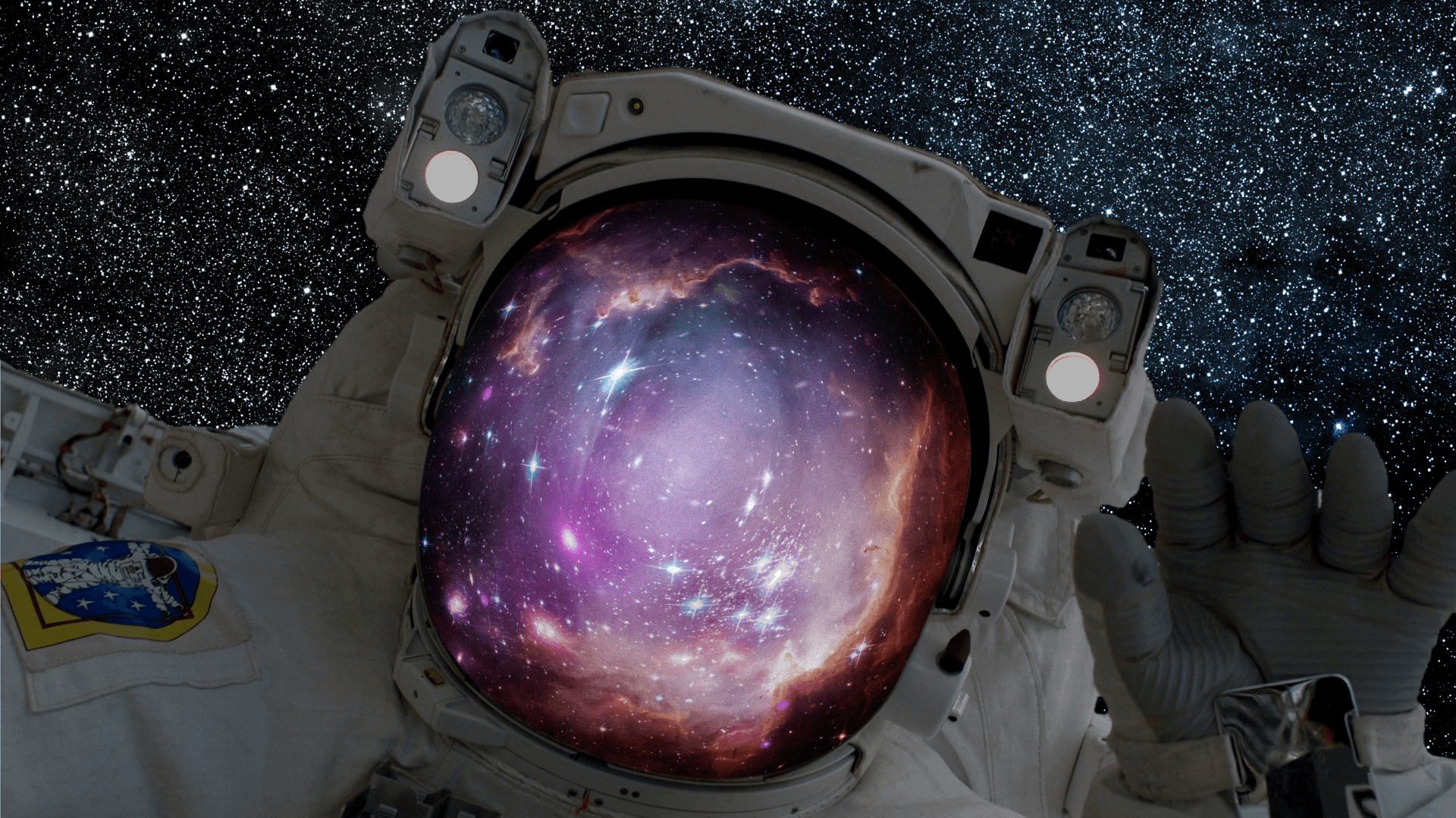 1920x1079 image of Cool Astronaut Wallpaper Nebula - #SpaceHero