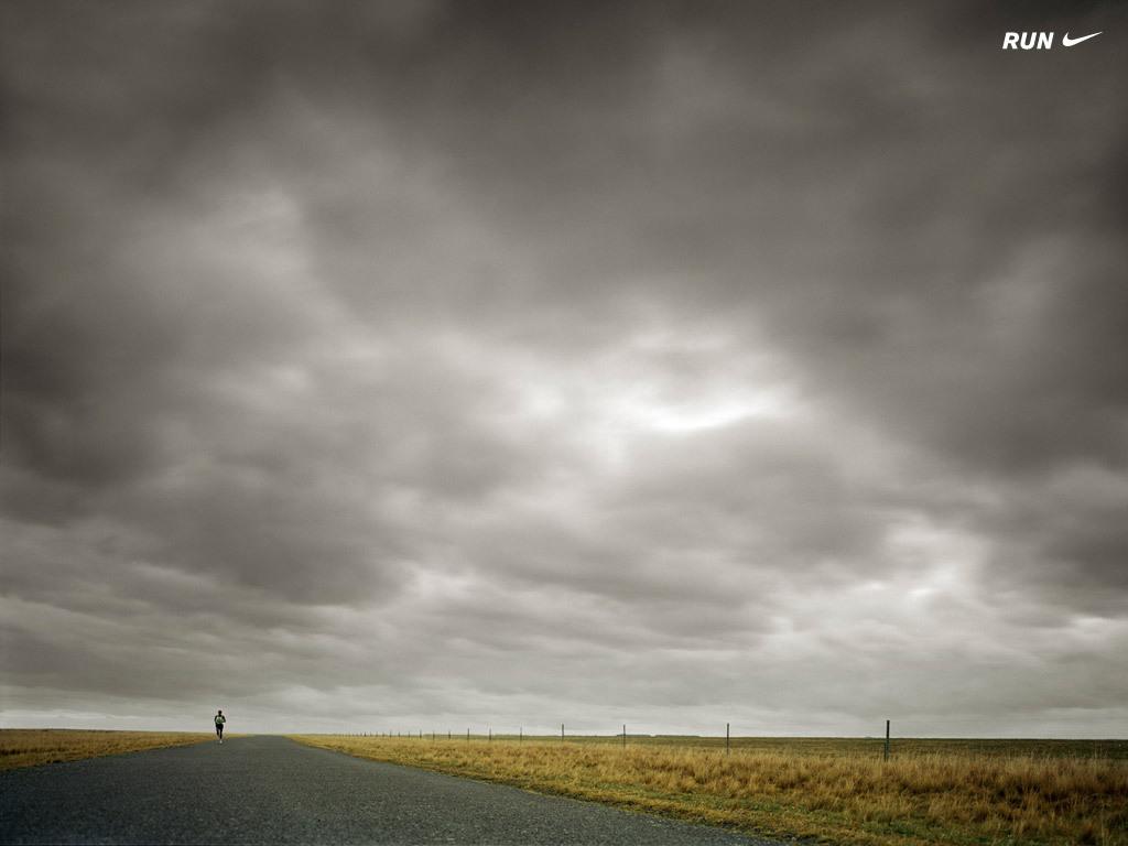 1024x768 Nike running wallpaper