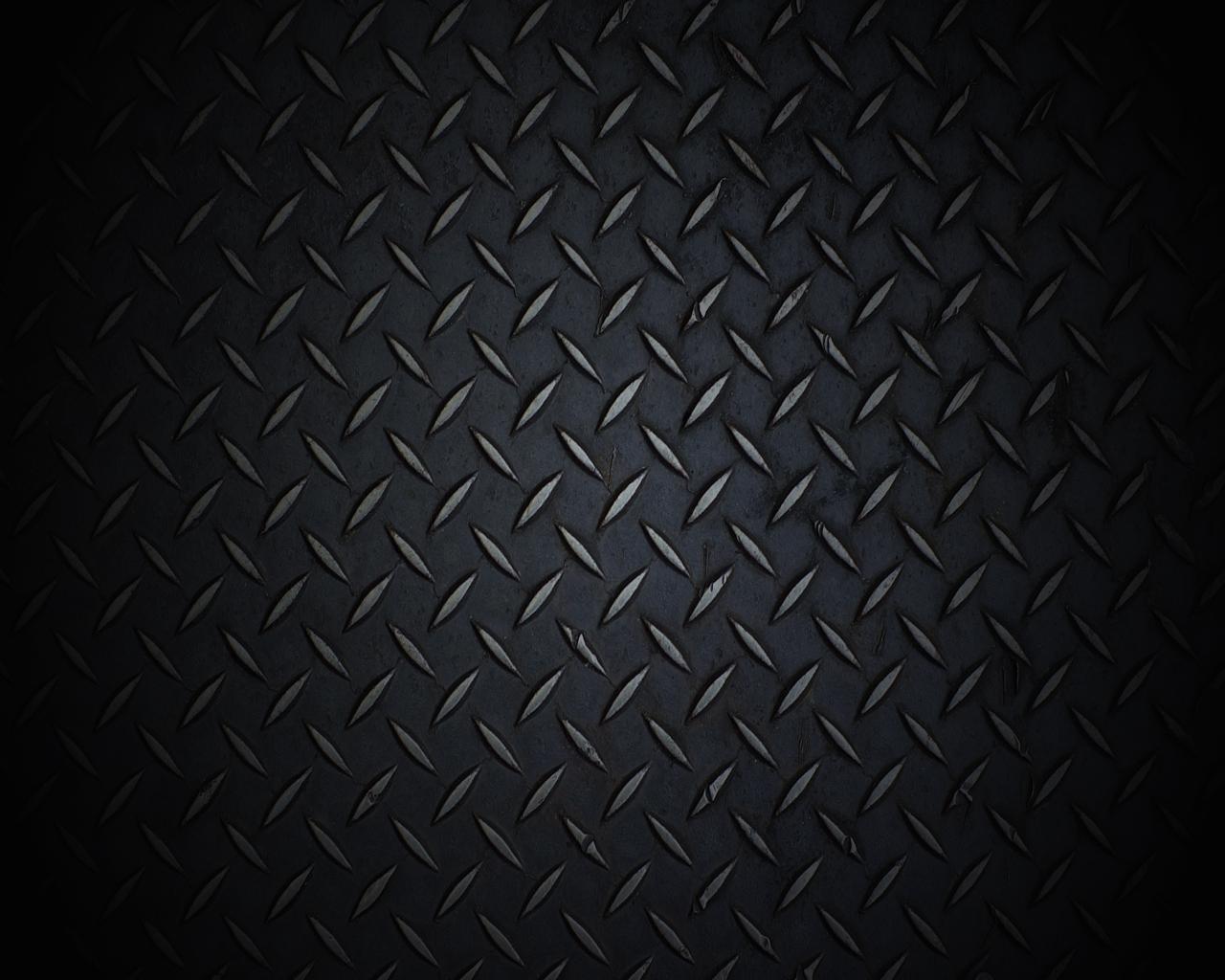 1280x1024 Black Diamond Plate Wallpaper