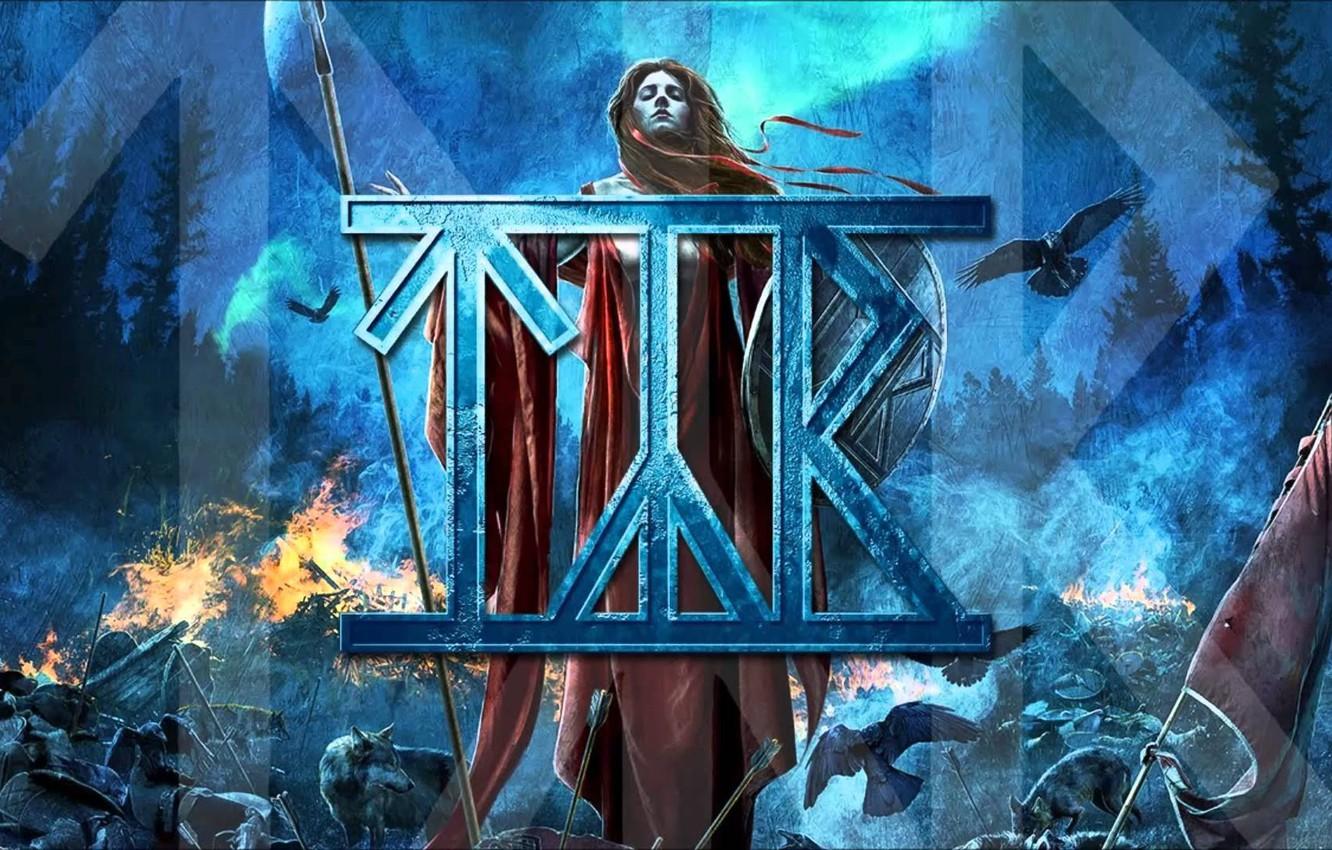 1332x850 Wallpaper metal, metal, the Vikings, Valkyrie, Tyr, Tyre image for desktop, section музыка