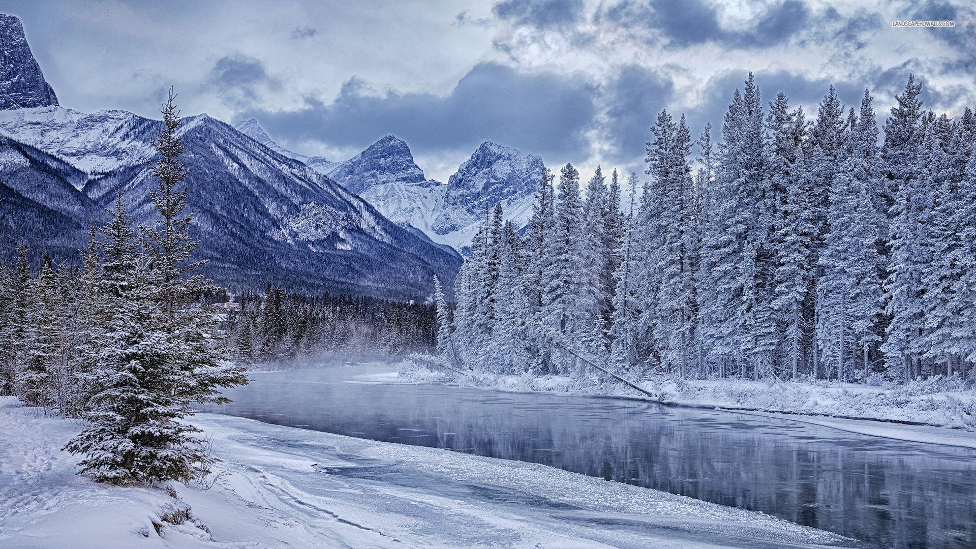 1920x1080 Winter Landscape Wallpaper Full HD