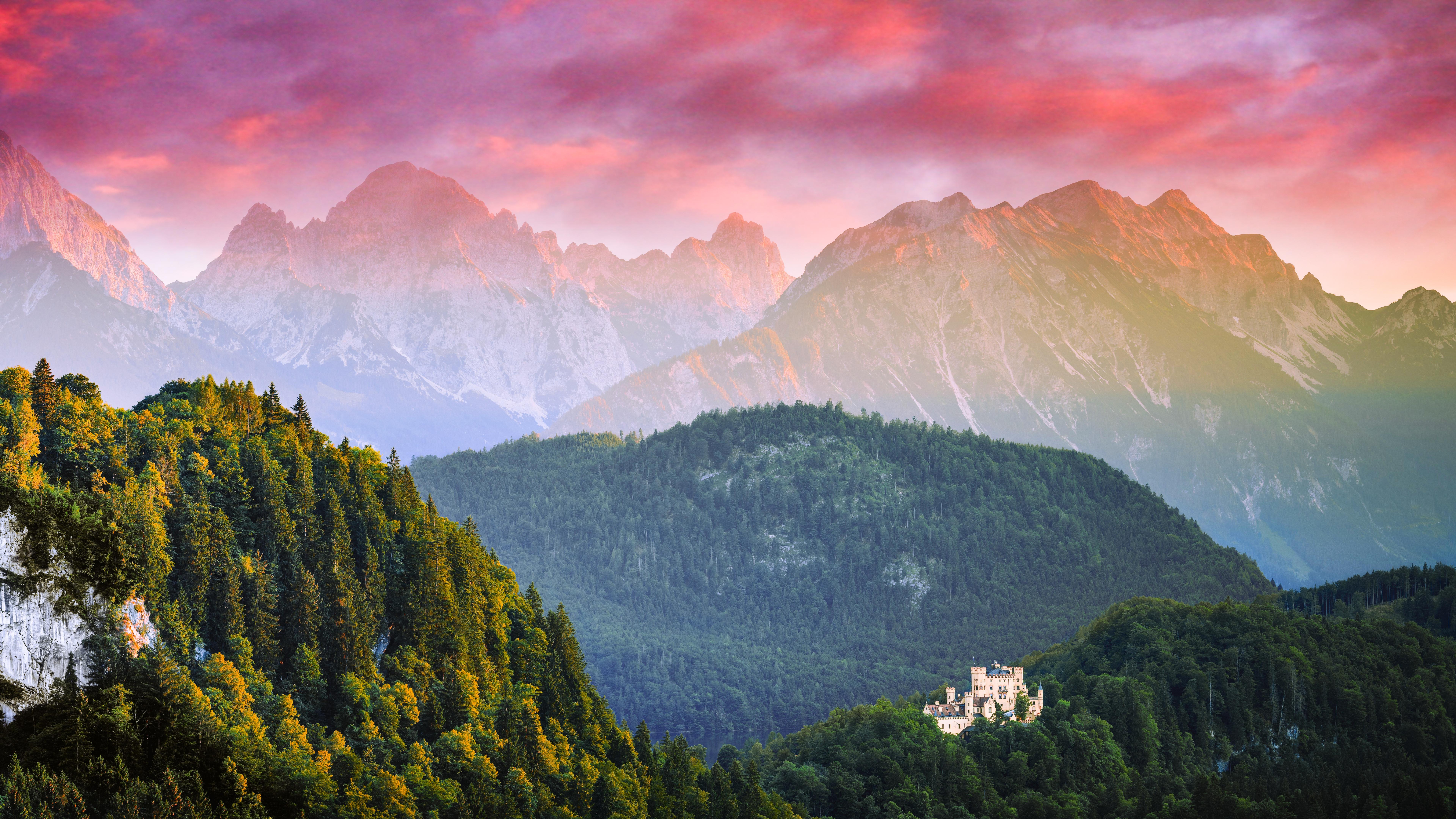 7680x4320 Allgäu Wallpaper 4K, Germany, Landscape, Nature