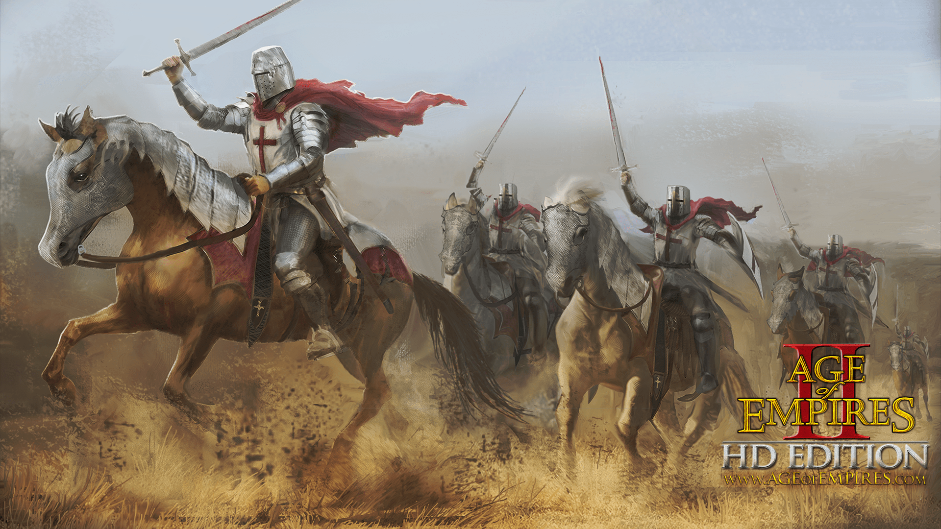 1920x1080 Age of Empires II: HD Edition (2013) promotional art
