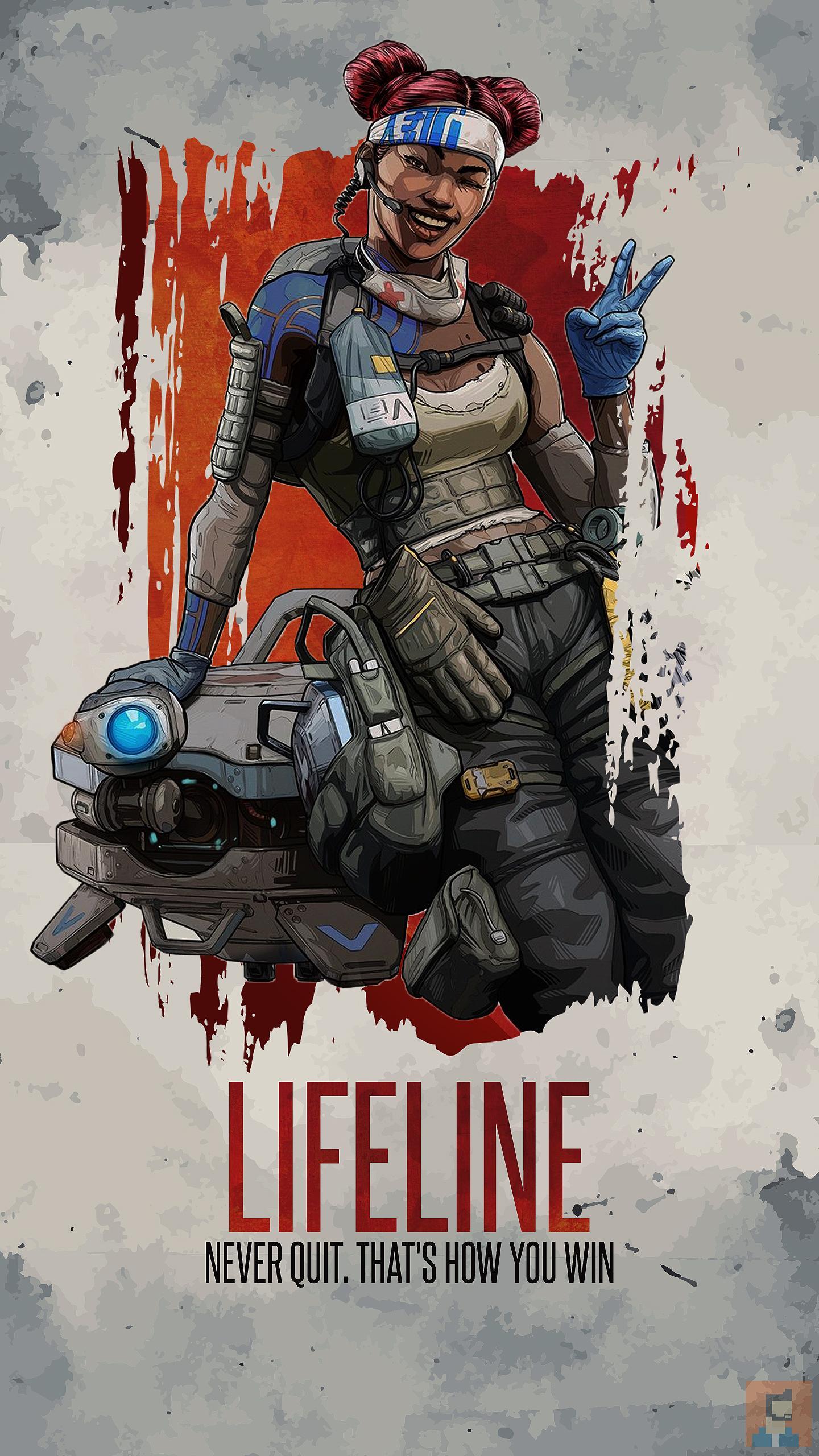 1440x2560 Lifeline Apex Legends Wallpaper Free HD Wallpaper