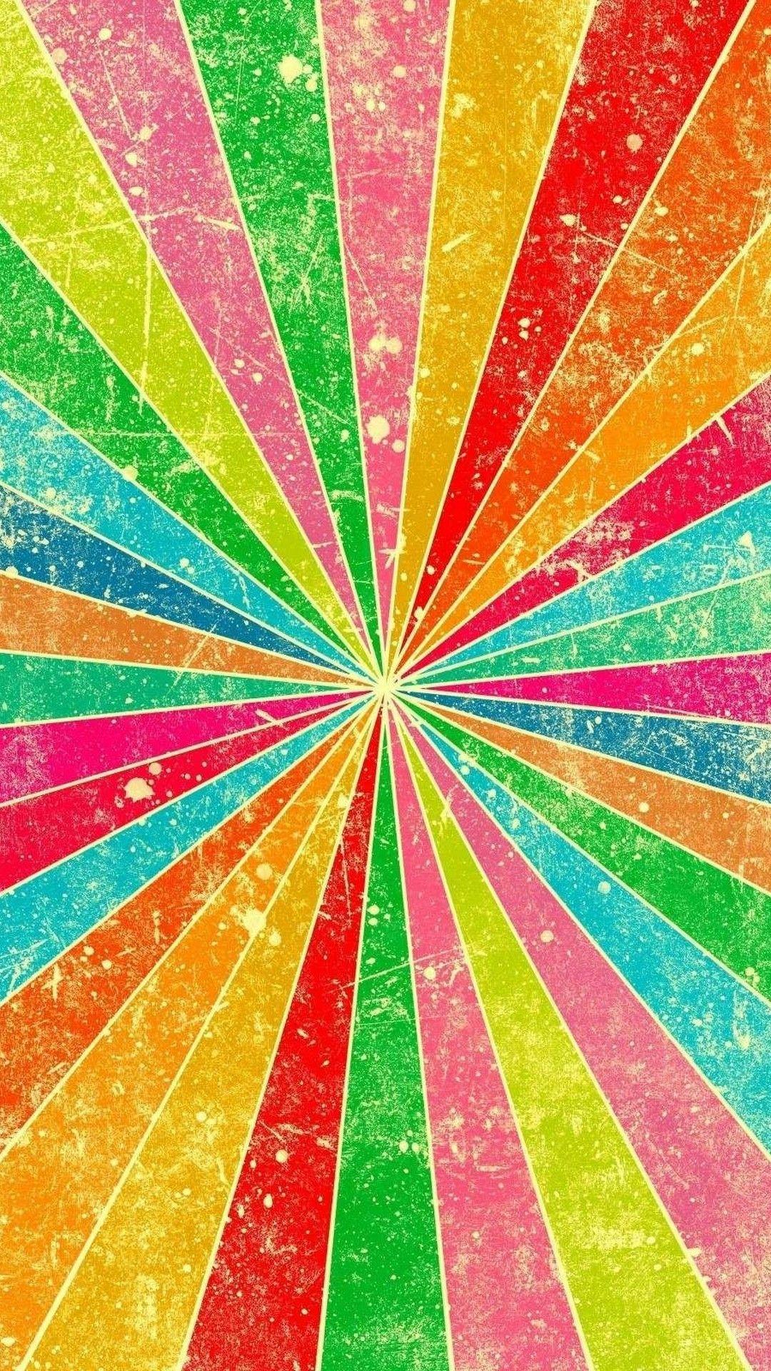 1080x1920 Rainbow iPhone 7 Wallpaper HD Phone Wallpaper. Cool wallpaper for phones, Pattern wallpaper, iPhone 7 wallpaper