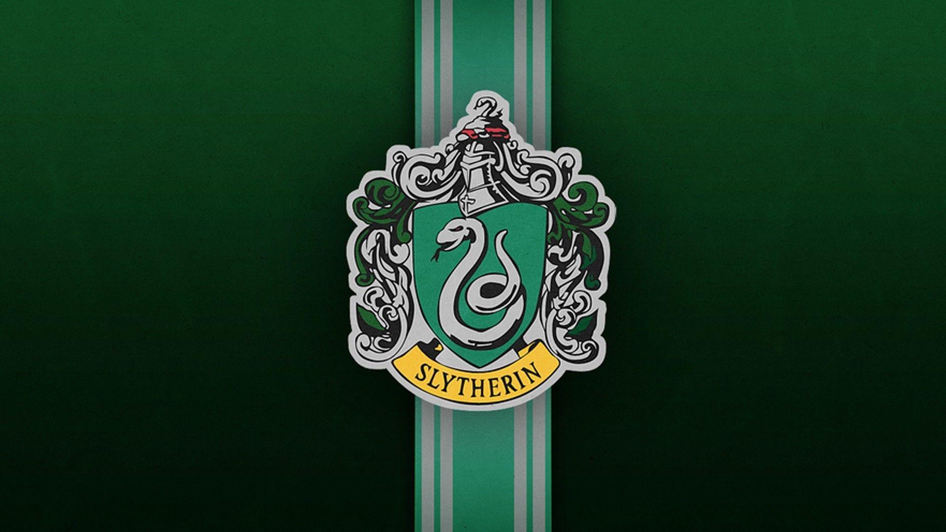 1920x1080 Slytherin Crest Wallpaper