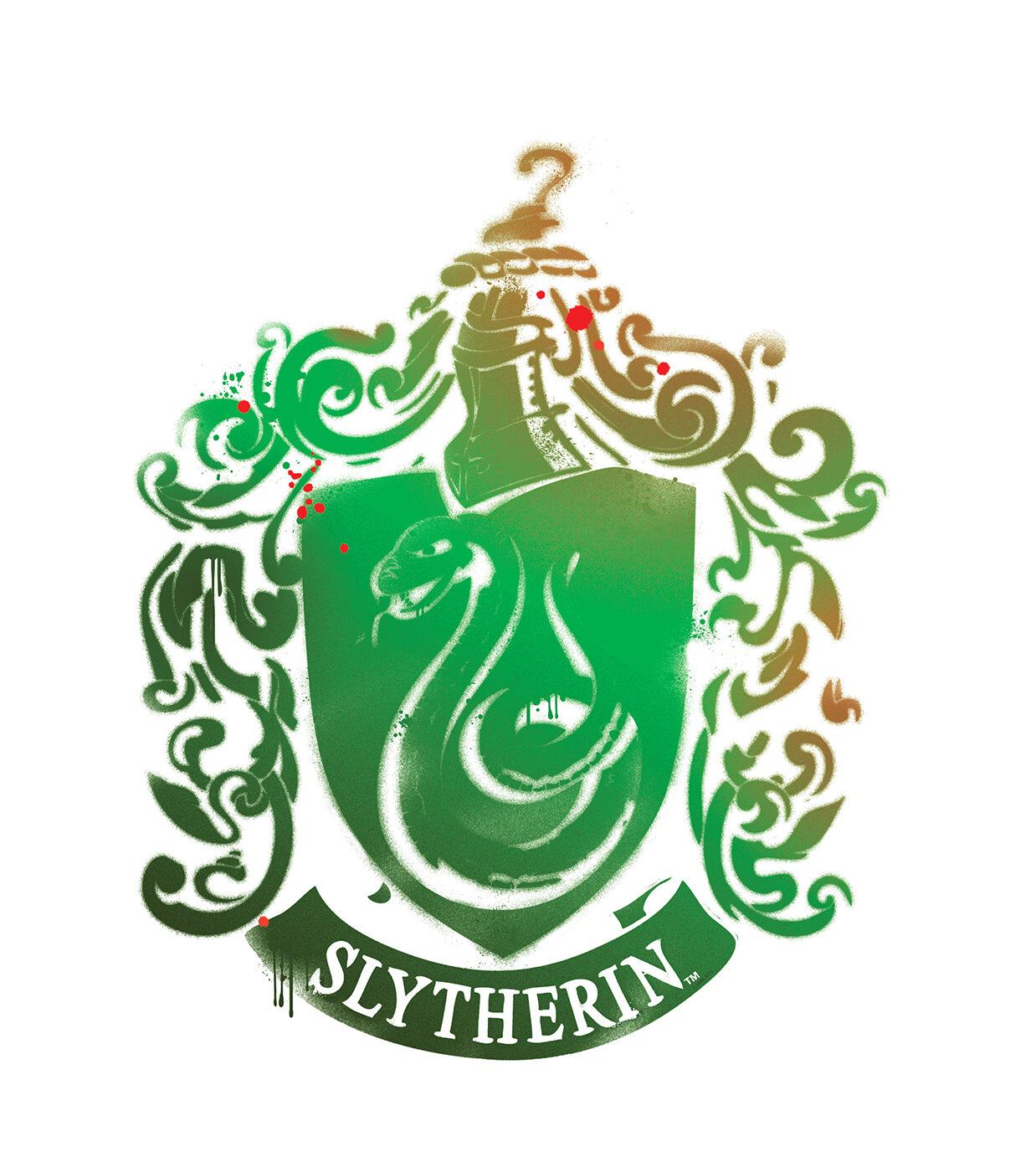 1238x1382 Advanced Graphics Harry Potter 7 Slytherin Crest Wall Decal