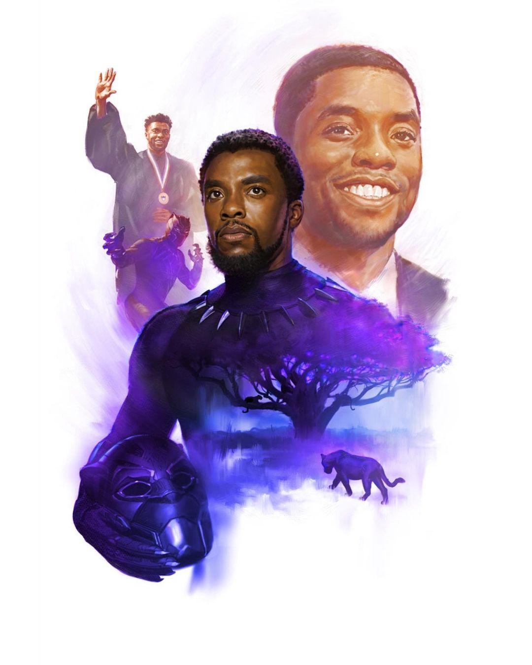 1080x1350 Chadwick Boseman Black Panther Forever Wallpaper