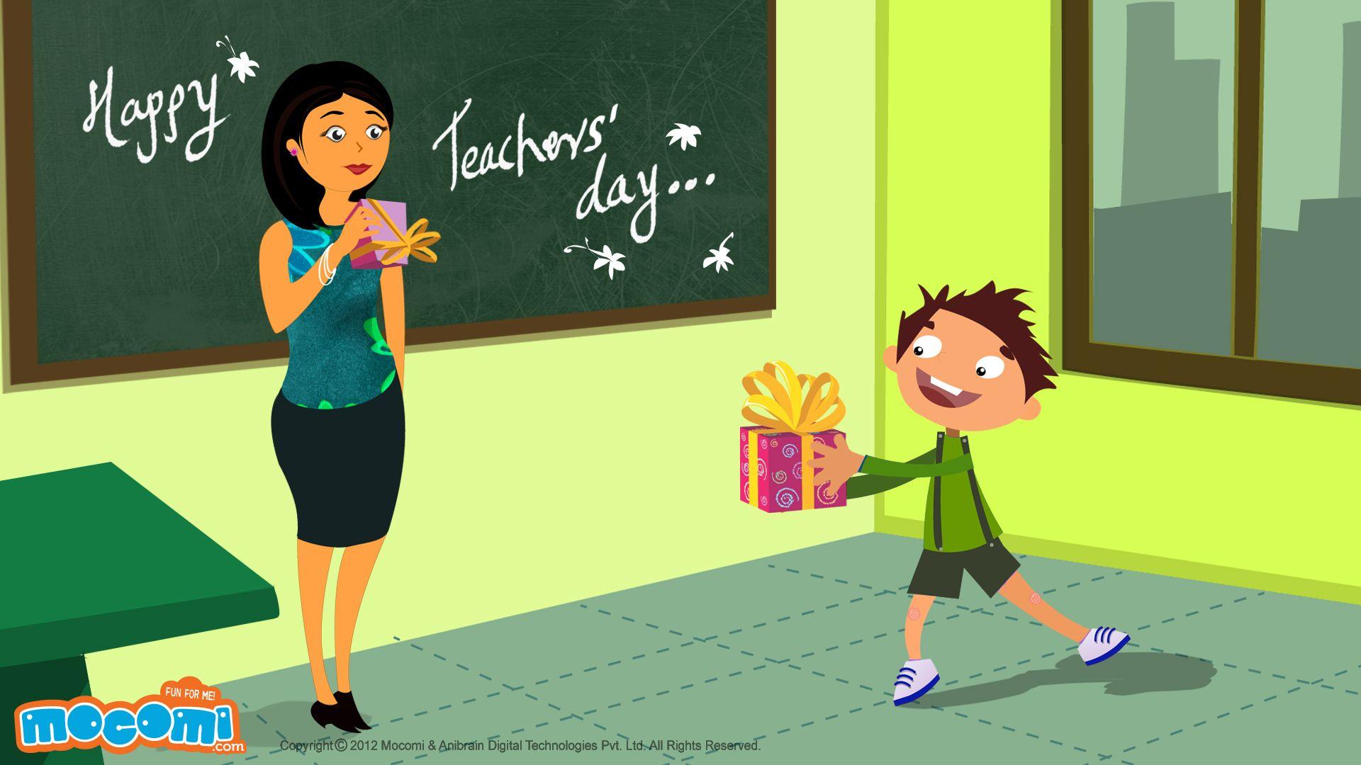 1920x1080 Happy Teachers' Day! 05 Wallpaper for Kids