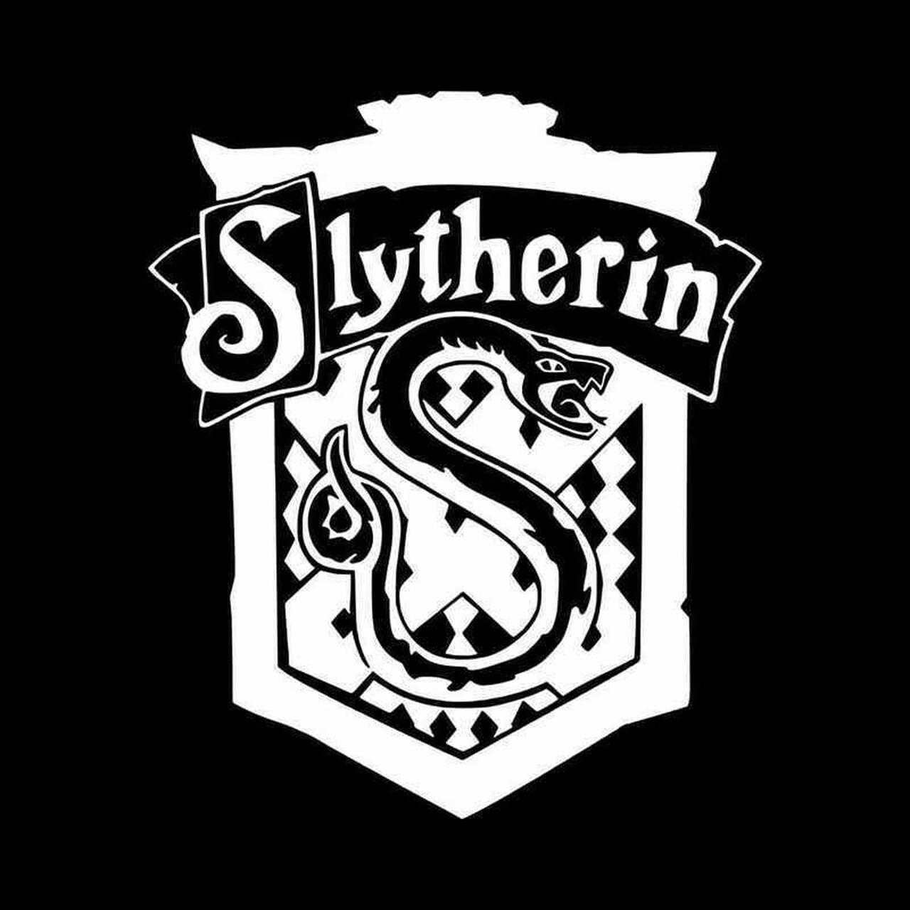 1280x1280 Slytherin Crest Vinyl Decal Sticker