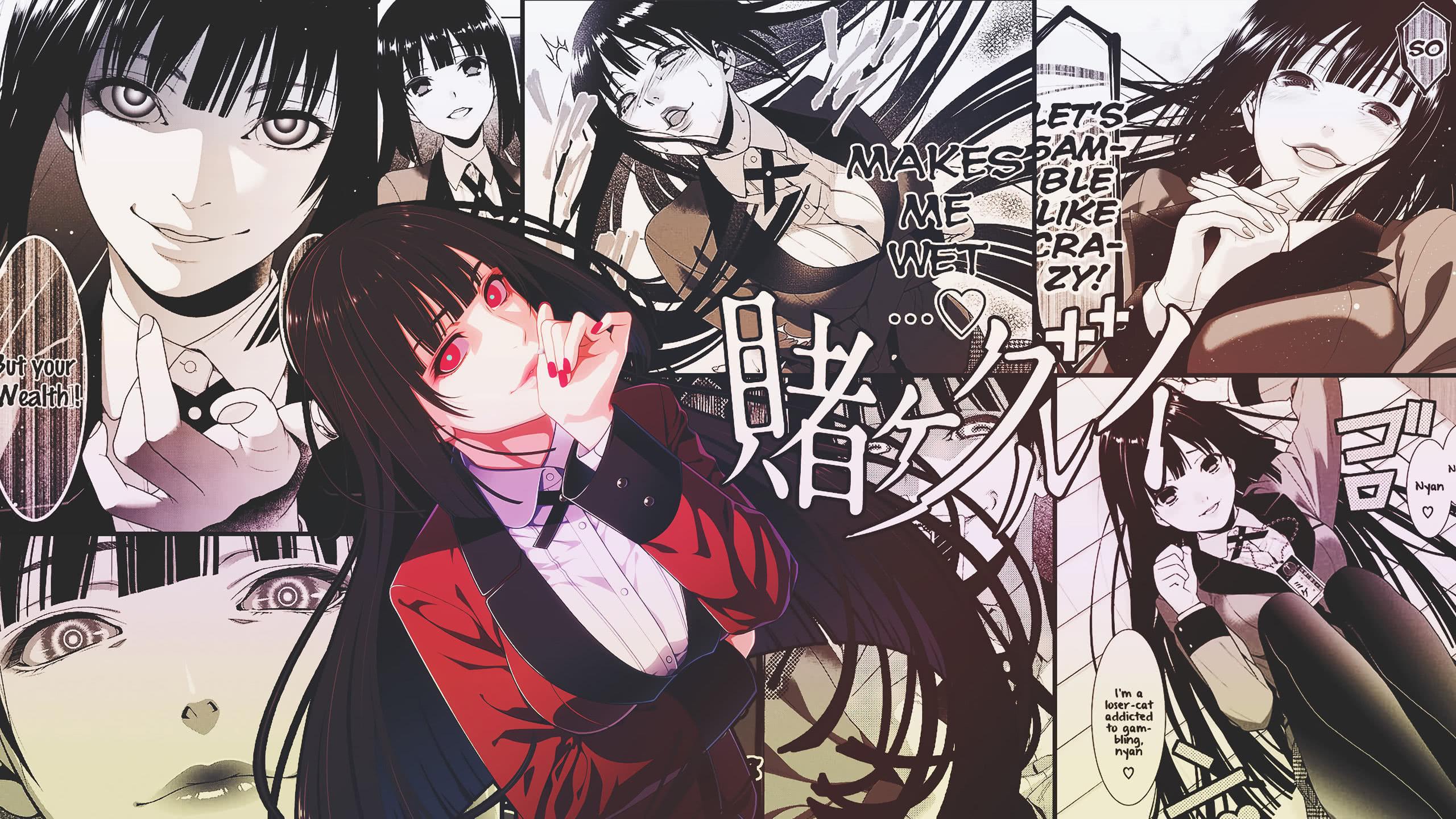 2560x1440 Kakegurui Yumeko Jabami WQHD 1440P Wallpaper