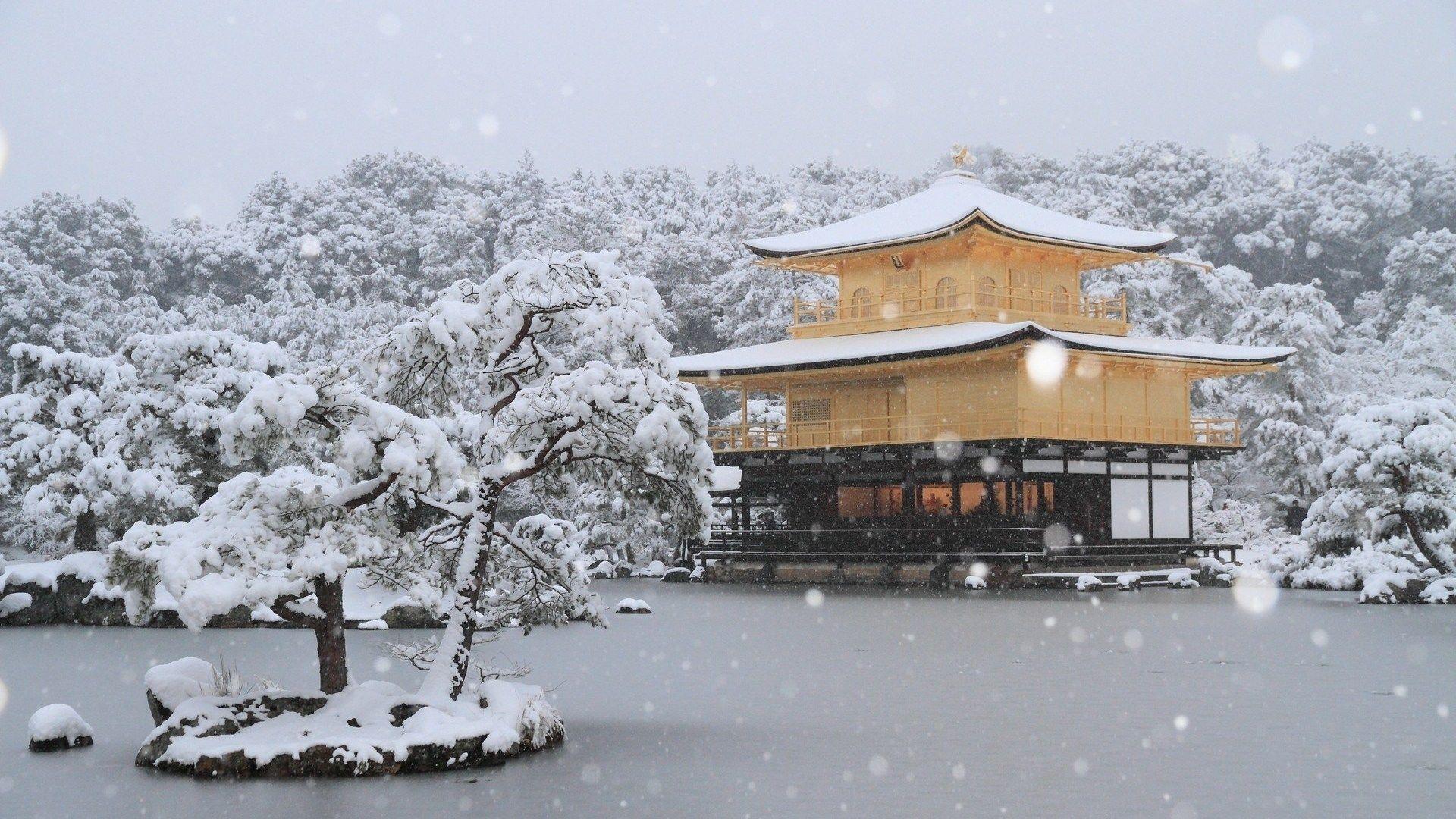 1920x1080 Japan Winter Wallpaper 4k