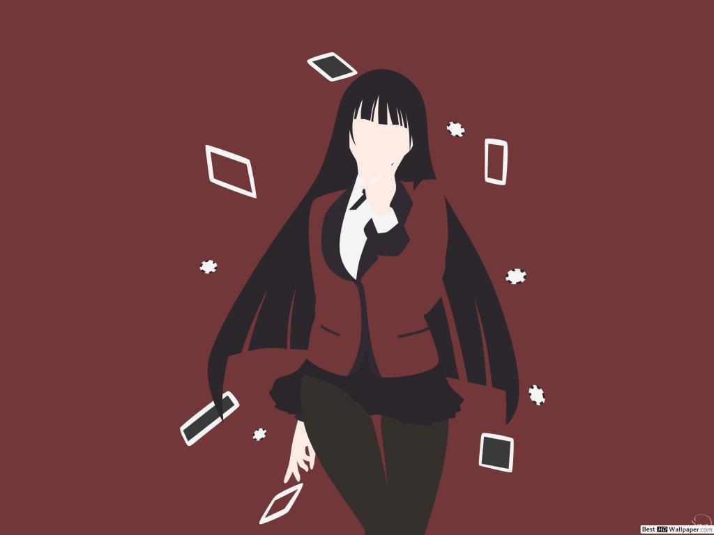 1024x768 Kakegurui Jabami HD wallpaper download