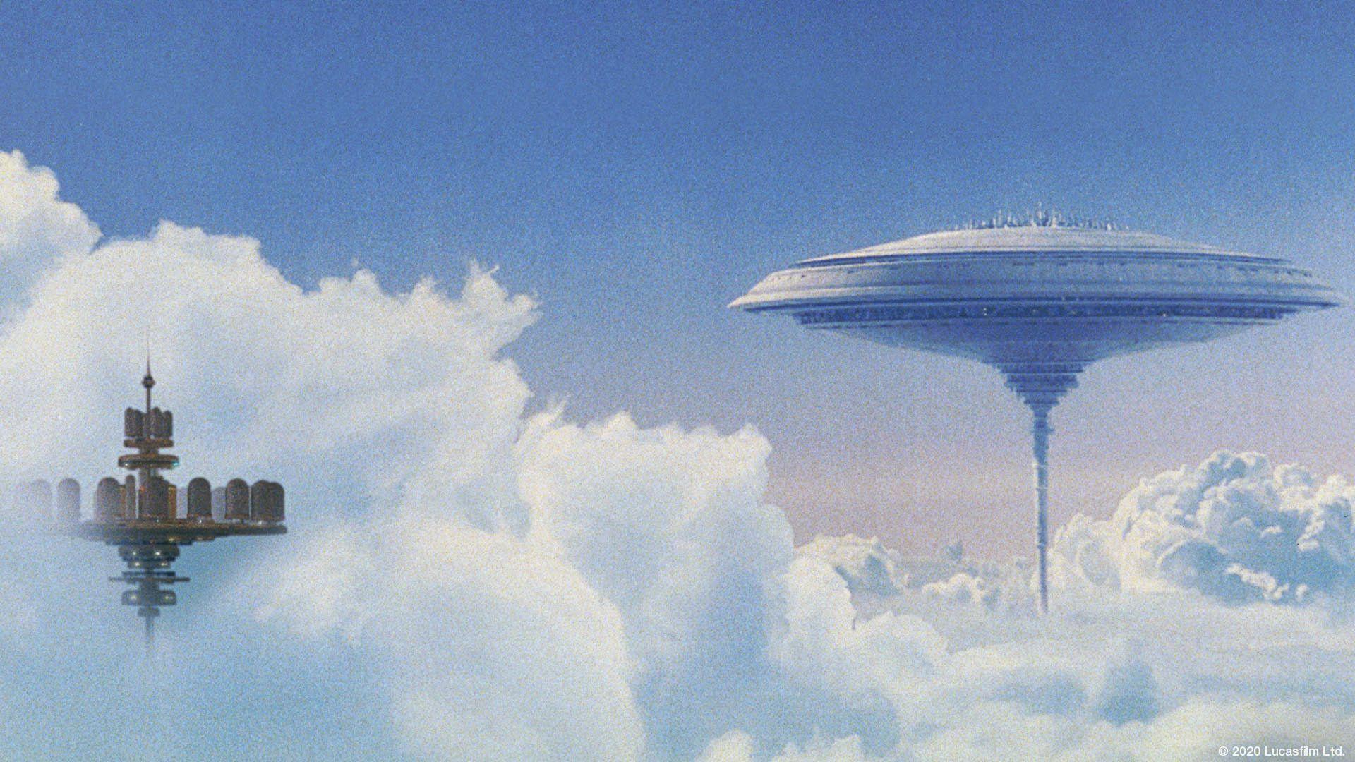 1920x1080 Millennium Falcon Cloud City Wallpaper