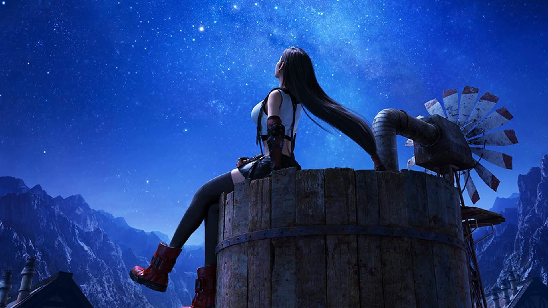 1920x1080 FINAL FANTASY VII REMAKE: Tifa Lockhart dynamic theme now available for PS4