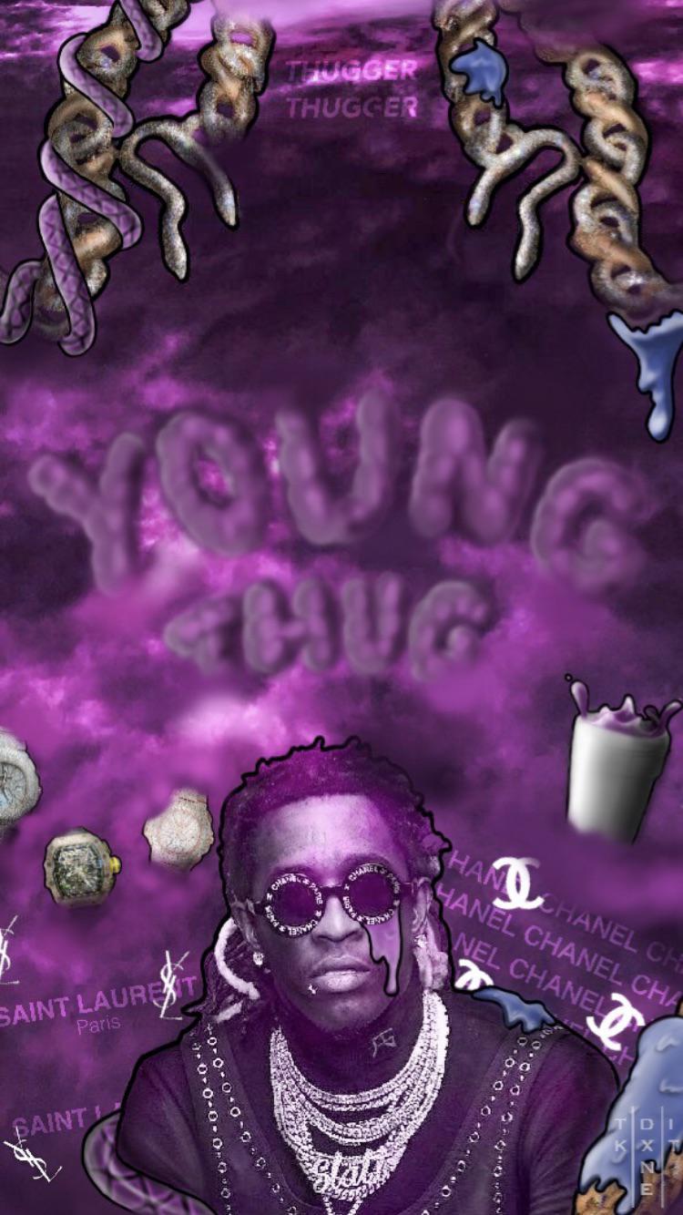 Young Thug Ysl Wallpapers Top Free Young Thug Ysl Backgrounds Wallpaperaccess