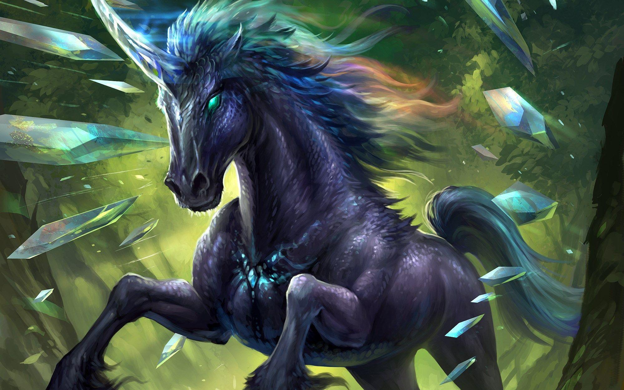 2000x1250 Evil Unicorns Wallpaper