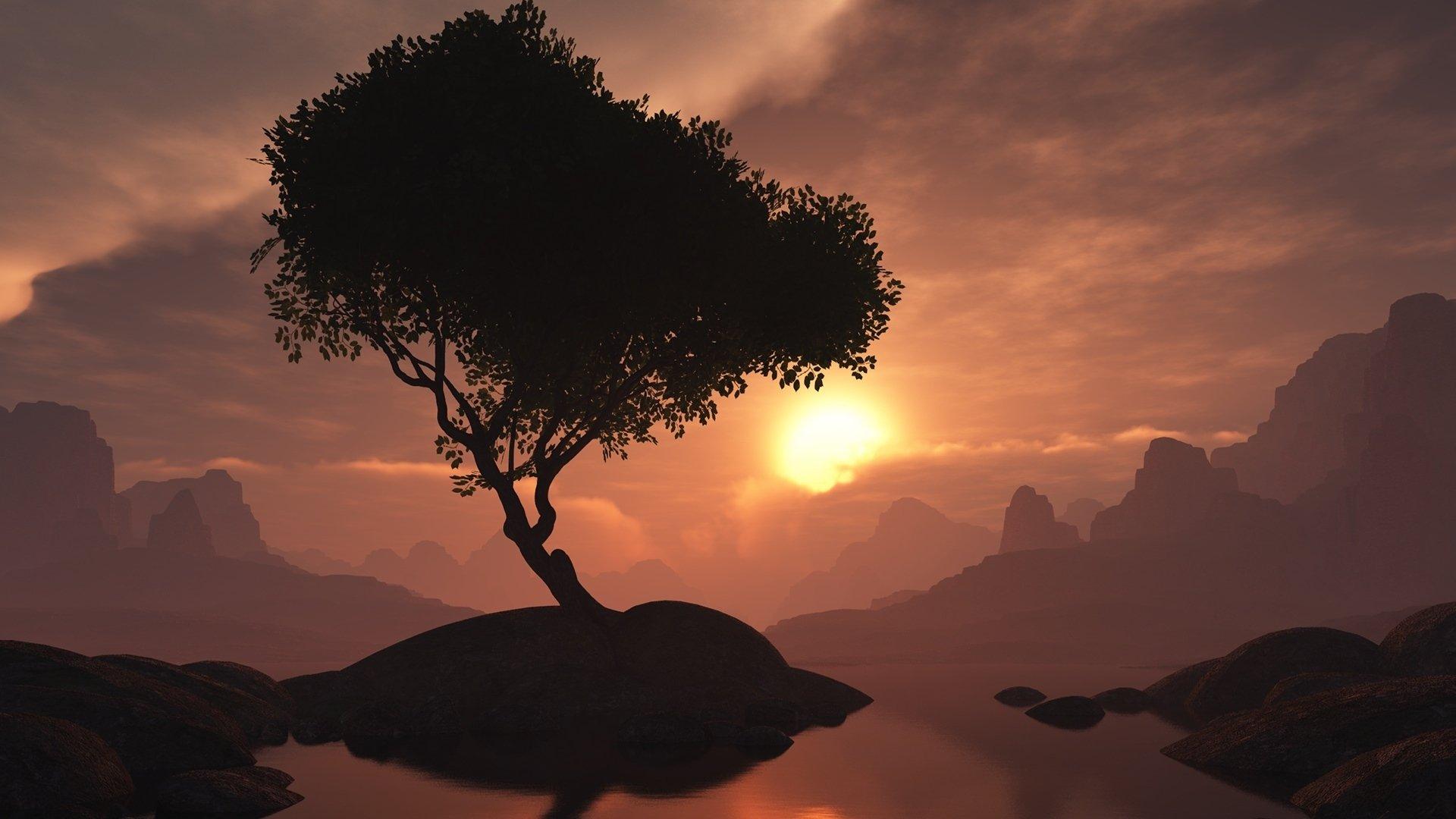 1920x1080 Night Scenery Blasphemy HD wallpaper