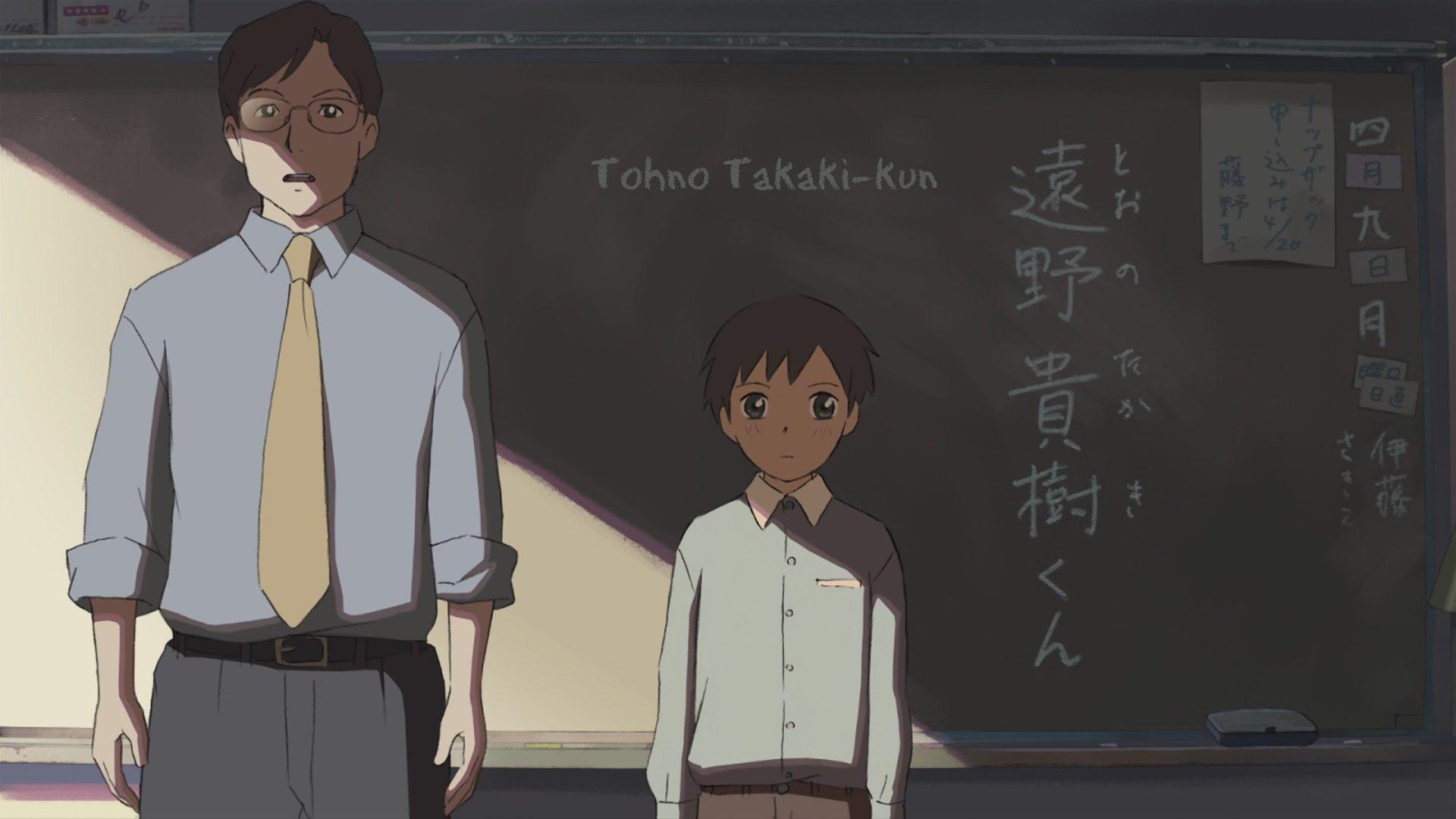1920x1080 Animation Boy with His Teacher Wallpaper Wallpaper