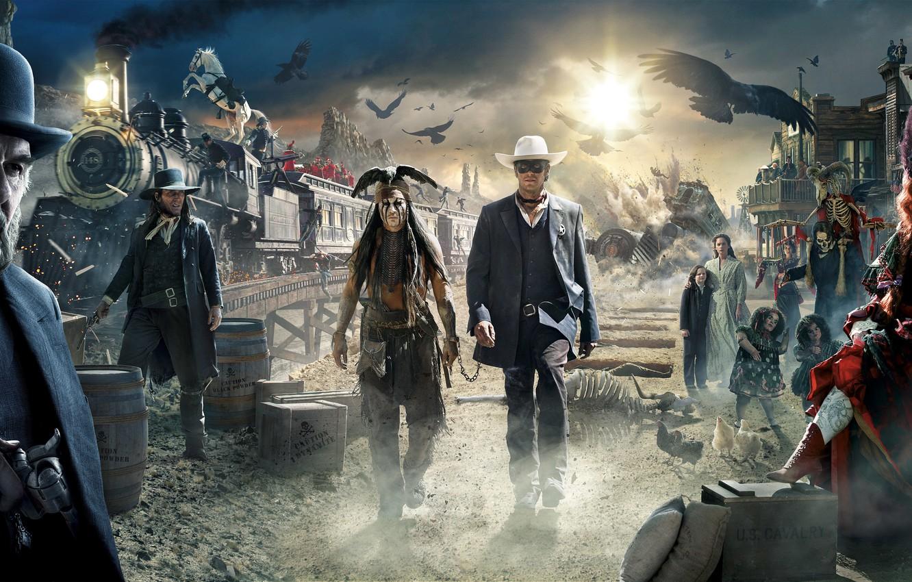 1332x850 Wallpaper Johnny Depp, fire, girl, white, Red, black, sky, woman, Sun, blue, eyes, cloud, Train, man, films, movie image for desktop, section фильмы