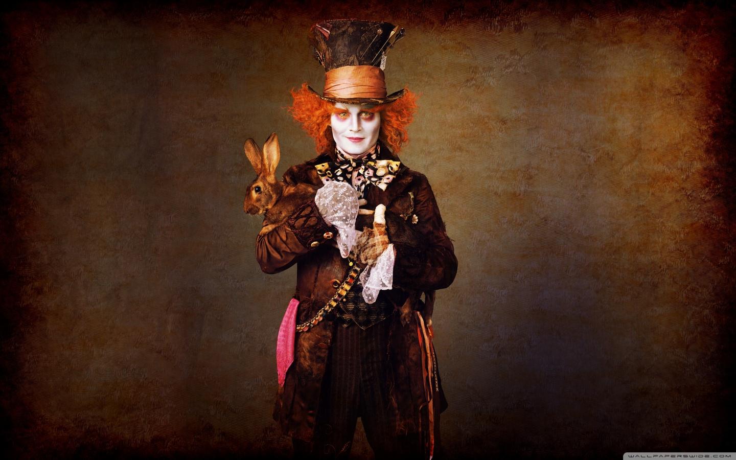 1440x900 Johnny Depp In Alice In Wonderland Ultra HD Desktop Background Wallpaper for 4K UHD TV : Widescreen & UltraWide Desktop & Laptop : Tablet