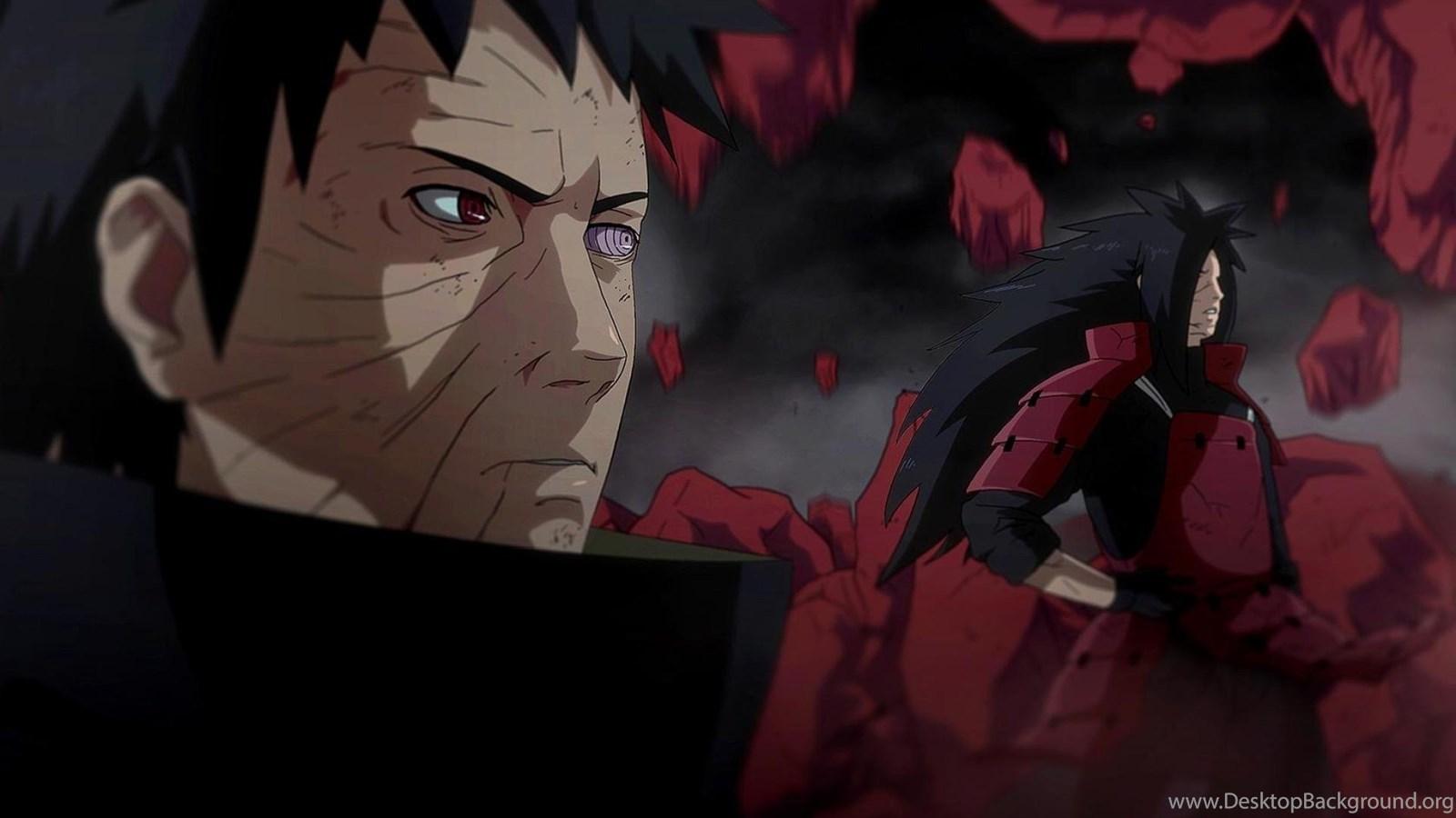 1600x900 Splendid Madara Uchiha And Obito Uchiha Full HD Wallpaper Desktop Background