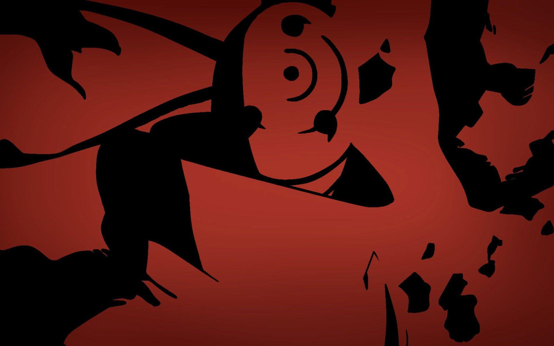 1920x1200 Naruto Shippuuden wallpaper, Tobi, anime vectors, Uchiha Obito, silhouette • Wallpaper For You HD Wallpaper For Desktop & Mobile