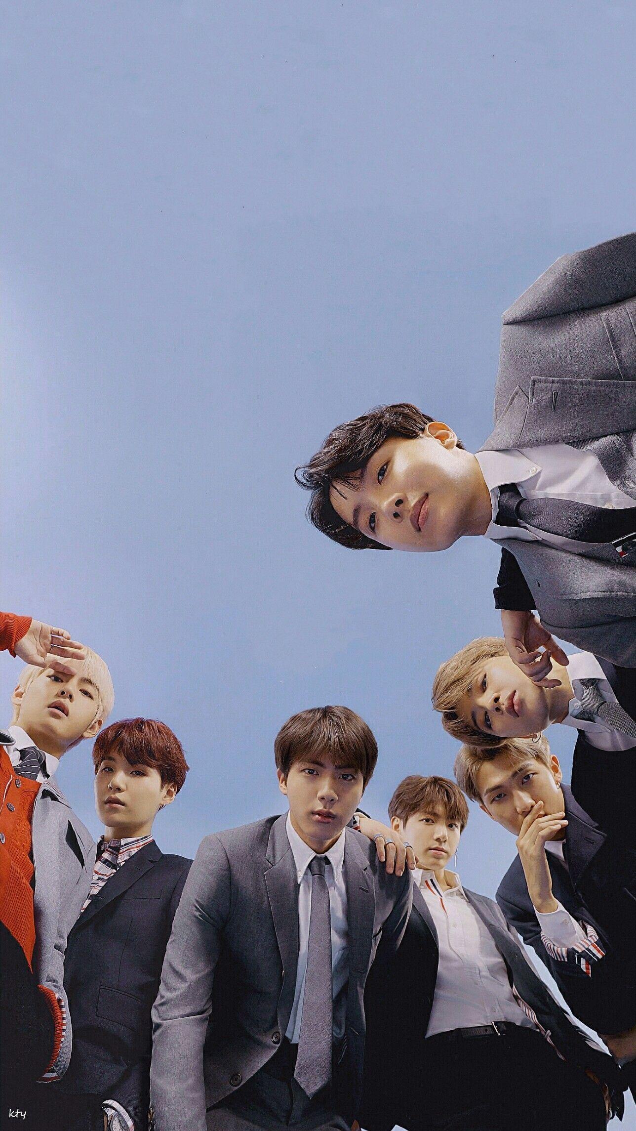 1288x2289 BTS Life Goes On Wallpaper