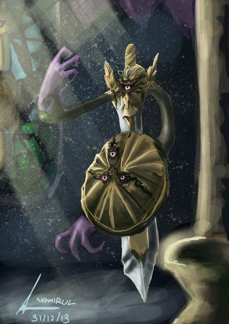 752x1063 681: Aegislash. Pokemon, Pokemon fan art, Pokemon art