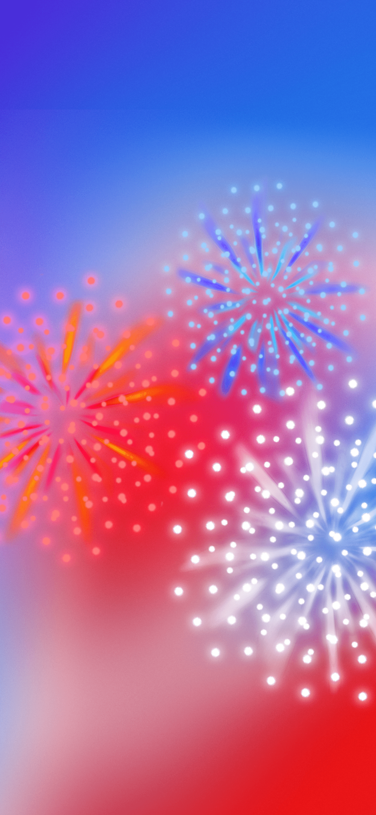 1242x2688 Independence Day fireworks wallpaper for iPhone