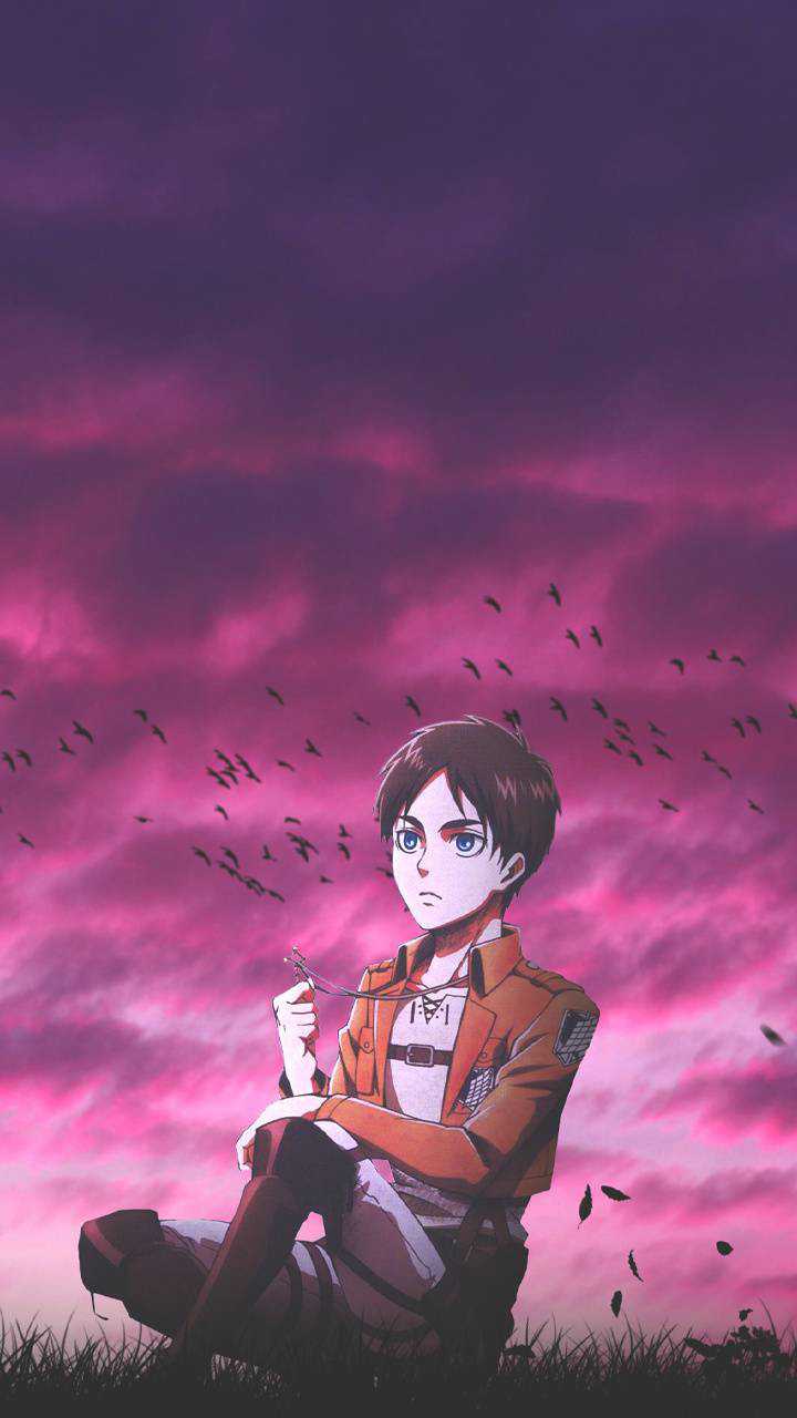 720x1280 Download Wallpaper Eren Yeager HD Untuk Android/iPhone