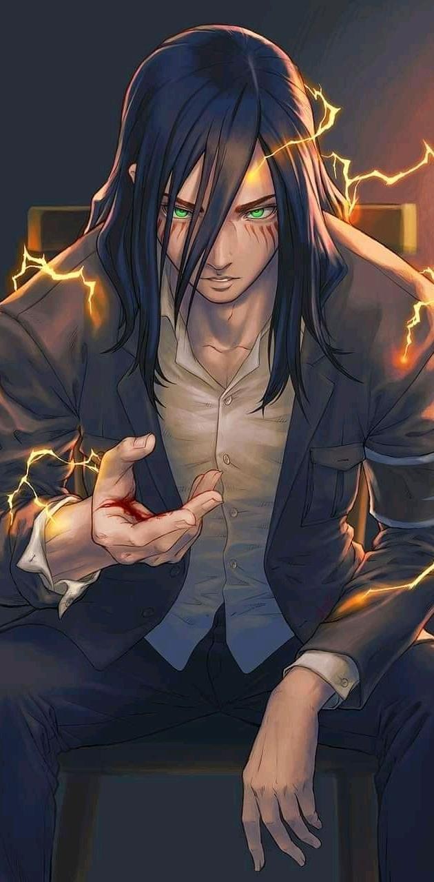 630x1280 Download Wallpaper Eren Yeager HD Untuk Android/iPhone