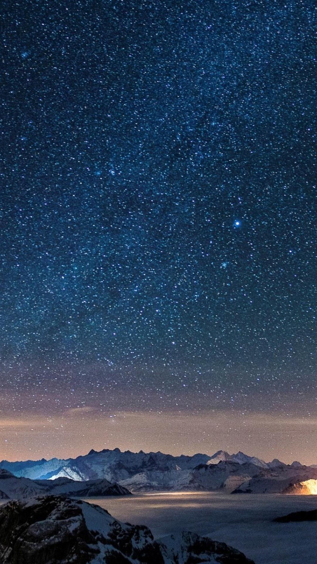 Night Sky Iphone Wallpapers Top Free Night Sky Iphone Backgrounds Wallpaperaccess