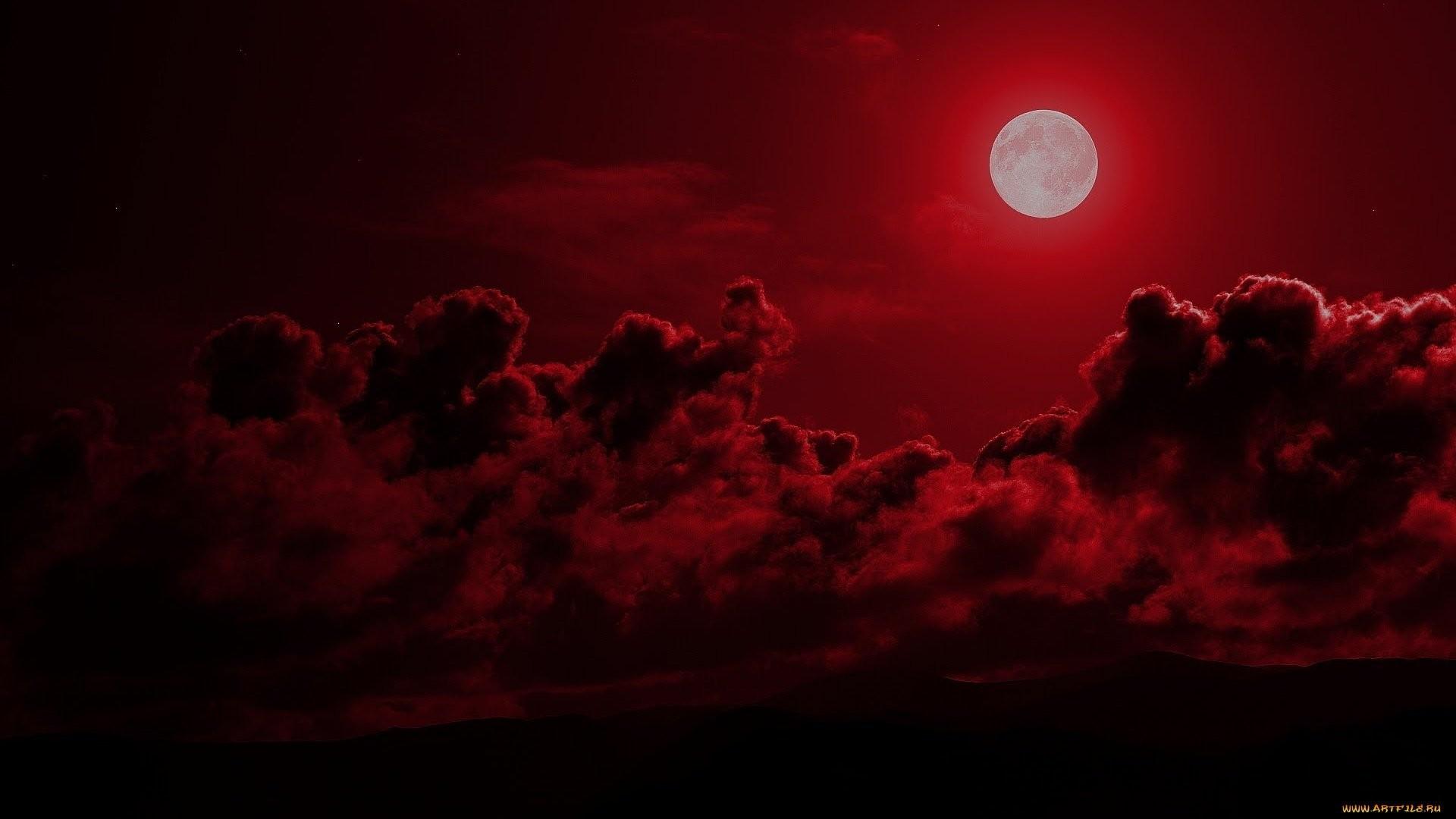 Red Moon Aesthetic Wallpapers Top Free Red Moon Aesthetic Backgrounds Wallpaperaccess