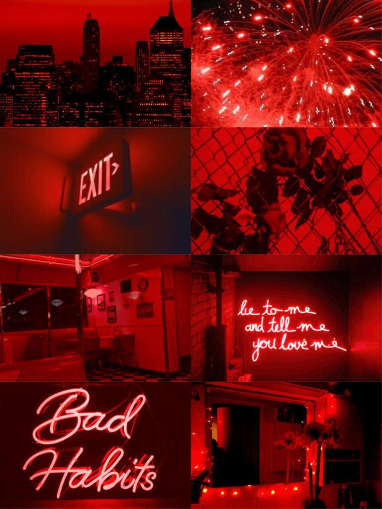 768x1024 Free Red Wallpaper For iPhone. Red Aesthetic Wallpaper
