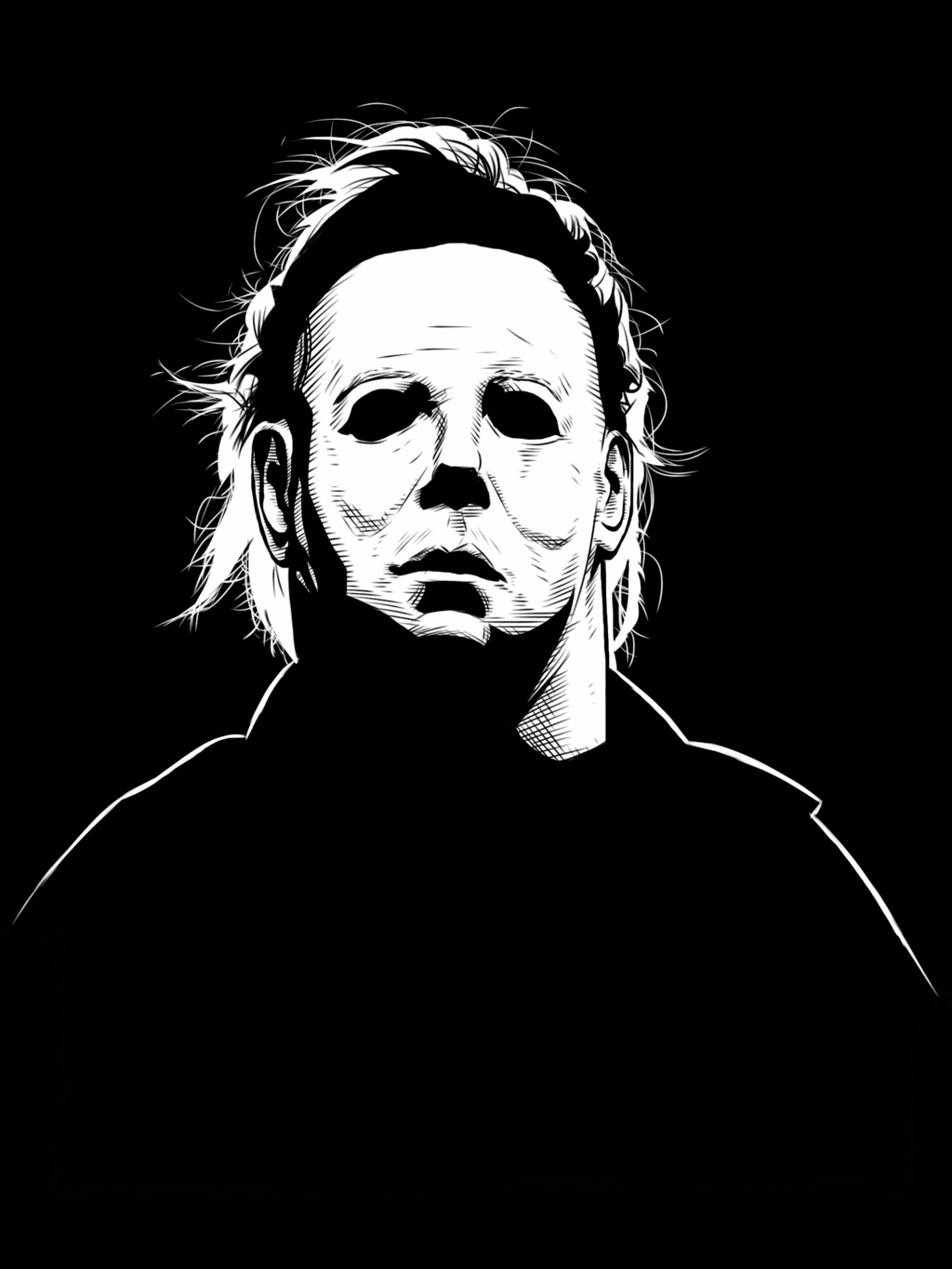 1024x1365 Michael Myers Wallpaper