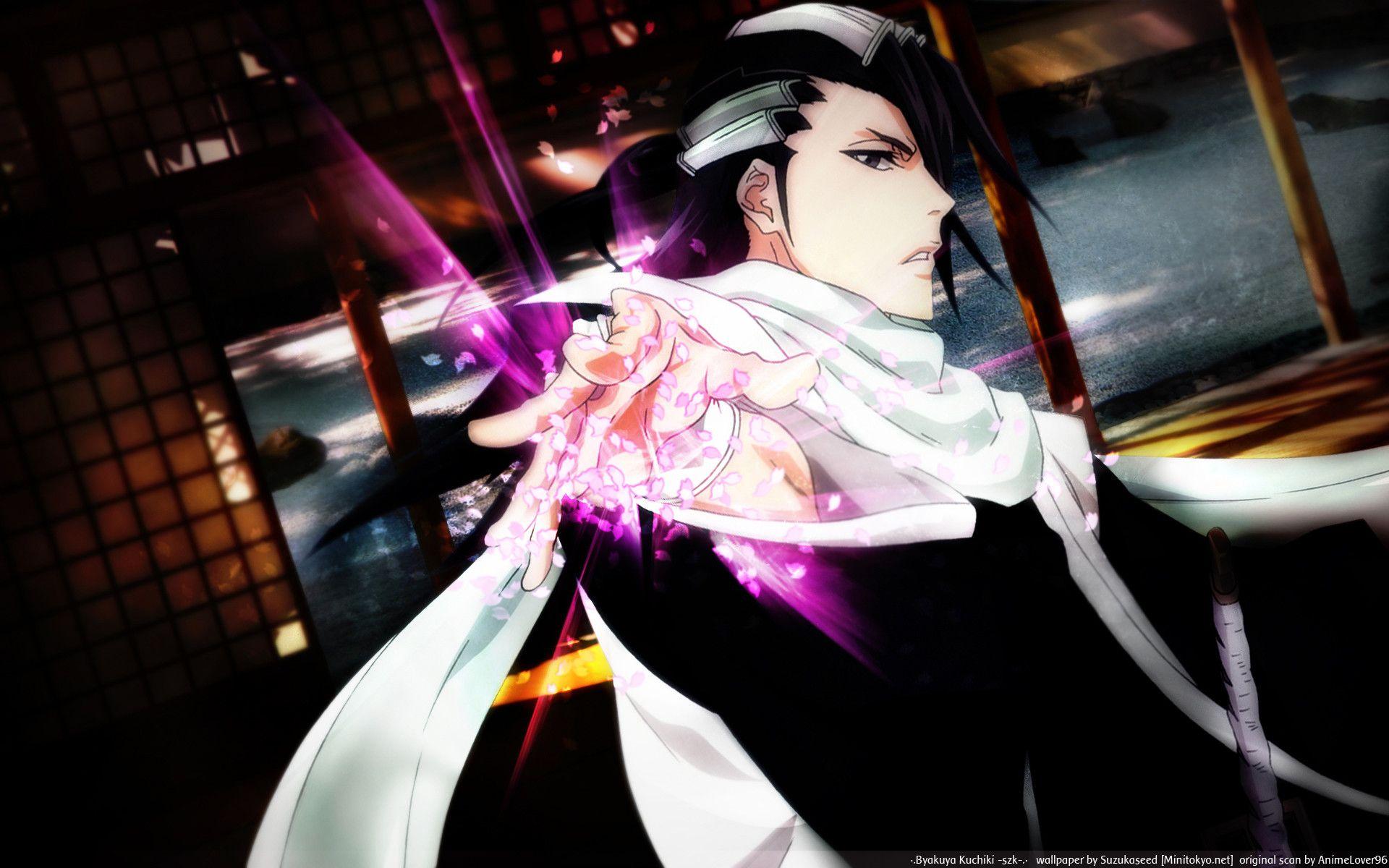 1920x1200 Res: 1920x Byakuya Kuchiki HD Wallpaper 21527. Bleach anime, Bleach manga, Bleach characters