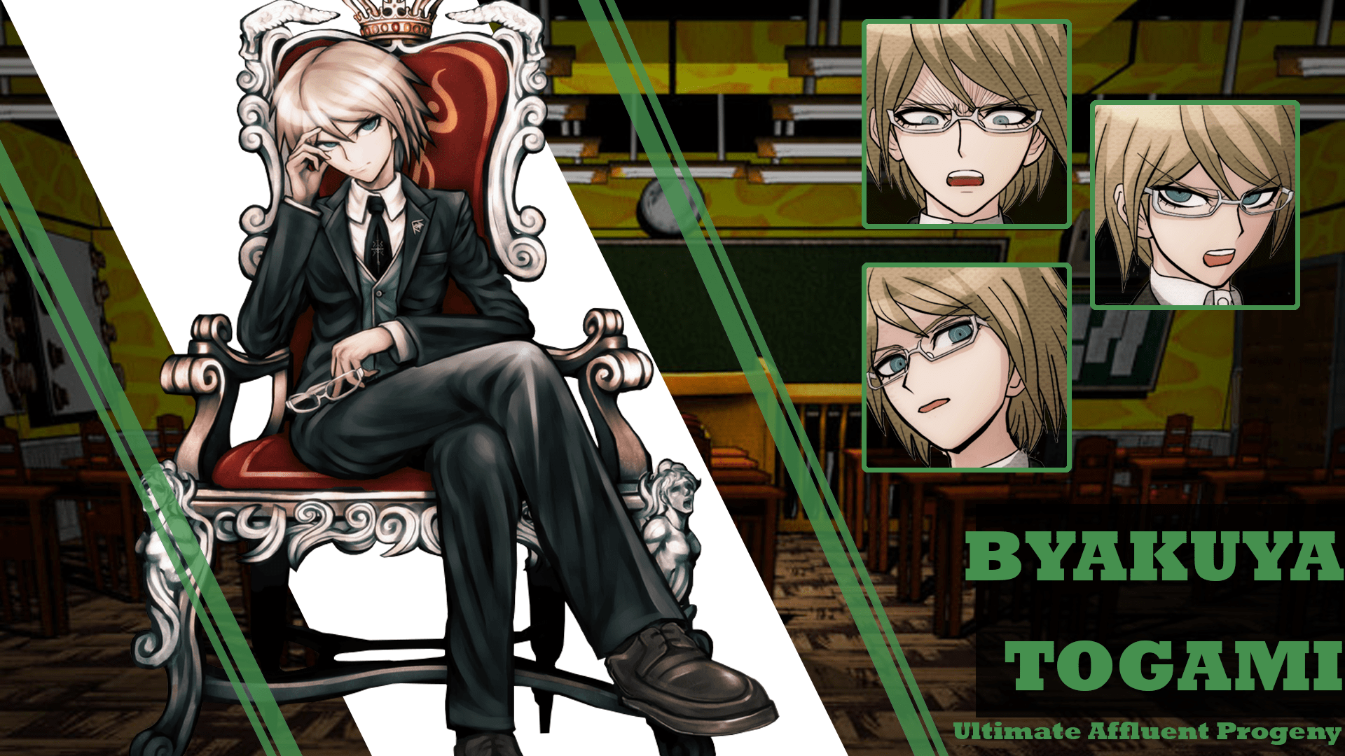 1920x1080 Danganronpa Character Wallpaper: Day 4 (Byakuya)