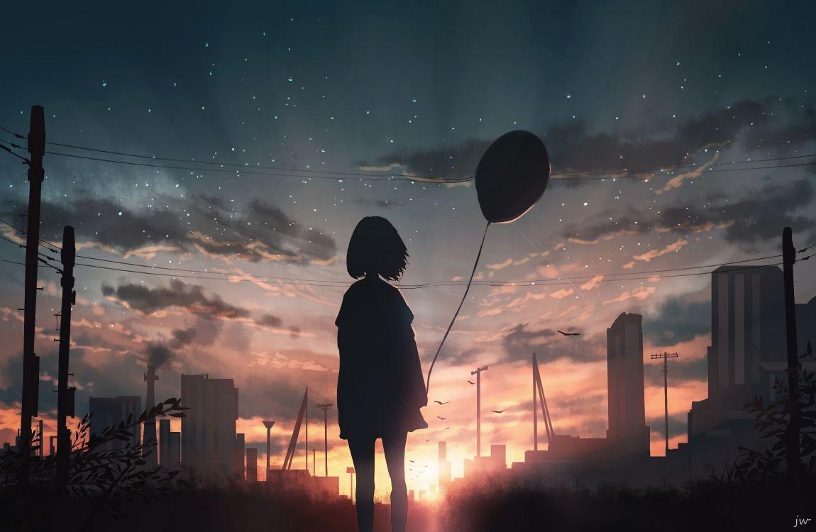 1150x750 Wallpaper Anime, Art, Cloud, Atmosphere, World, Background Free Image