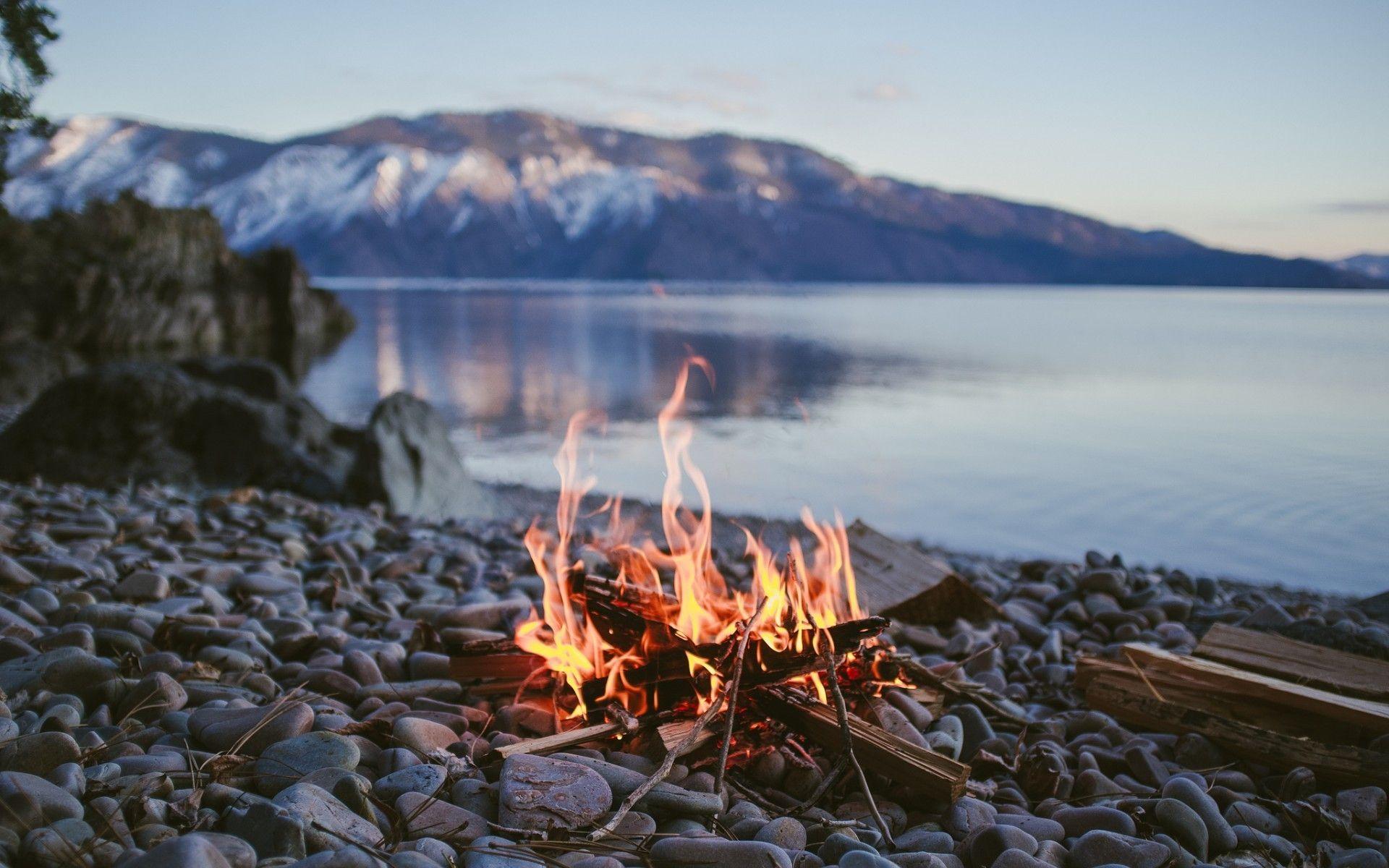 1920x1200 Campfire Desktop Wallpaper Wallpaper HD