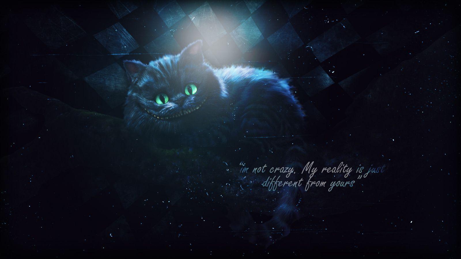 1600x900 We're All Mad Here Wallpaper