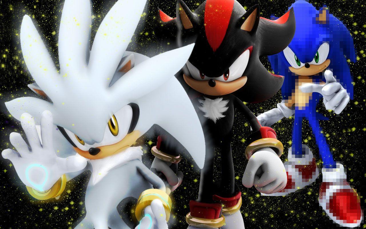 1280x800 Sonic Shadow And Silver The Hedgehog Wallpaper