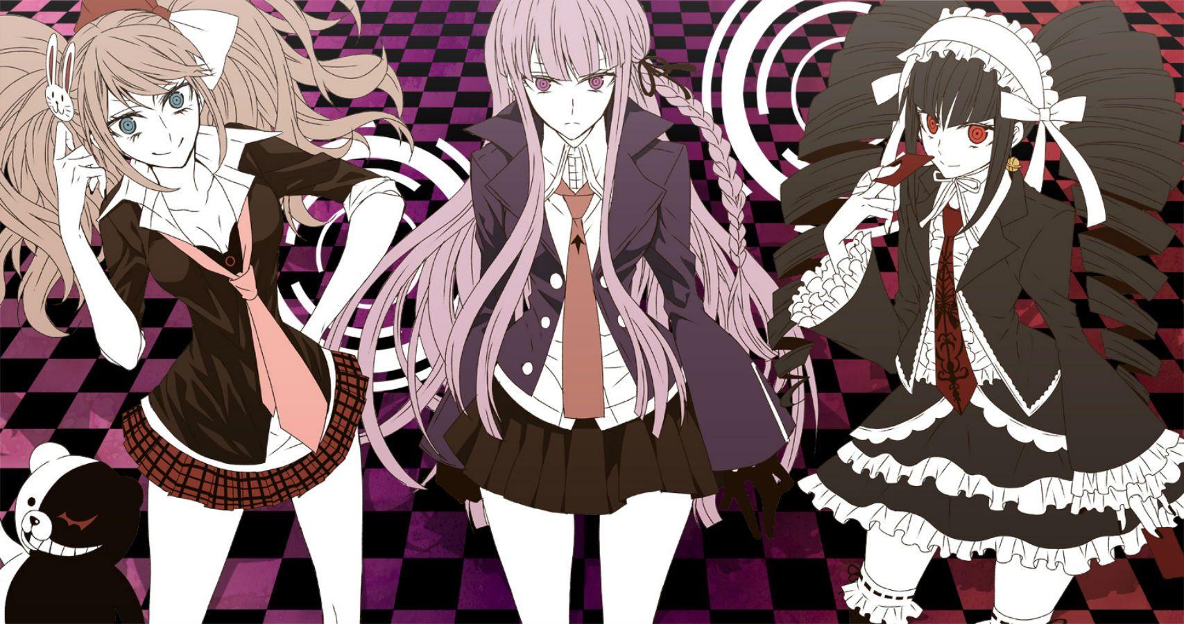 1707x900 Junko Enoshima, Kirigiri Kyouko, Celestia Ludenberg. Danganronpa, Cute anime wallpaper, Anime