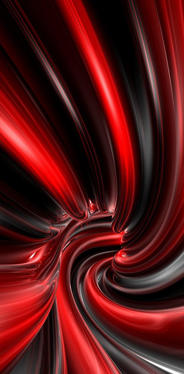630x1280 Black n Red wallpaper