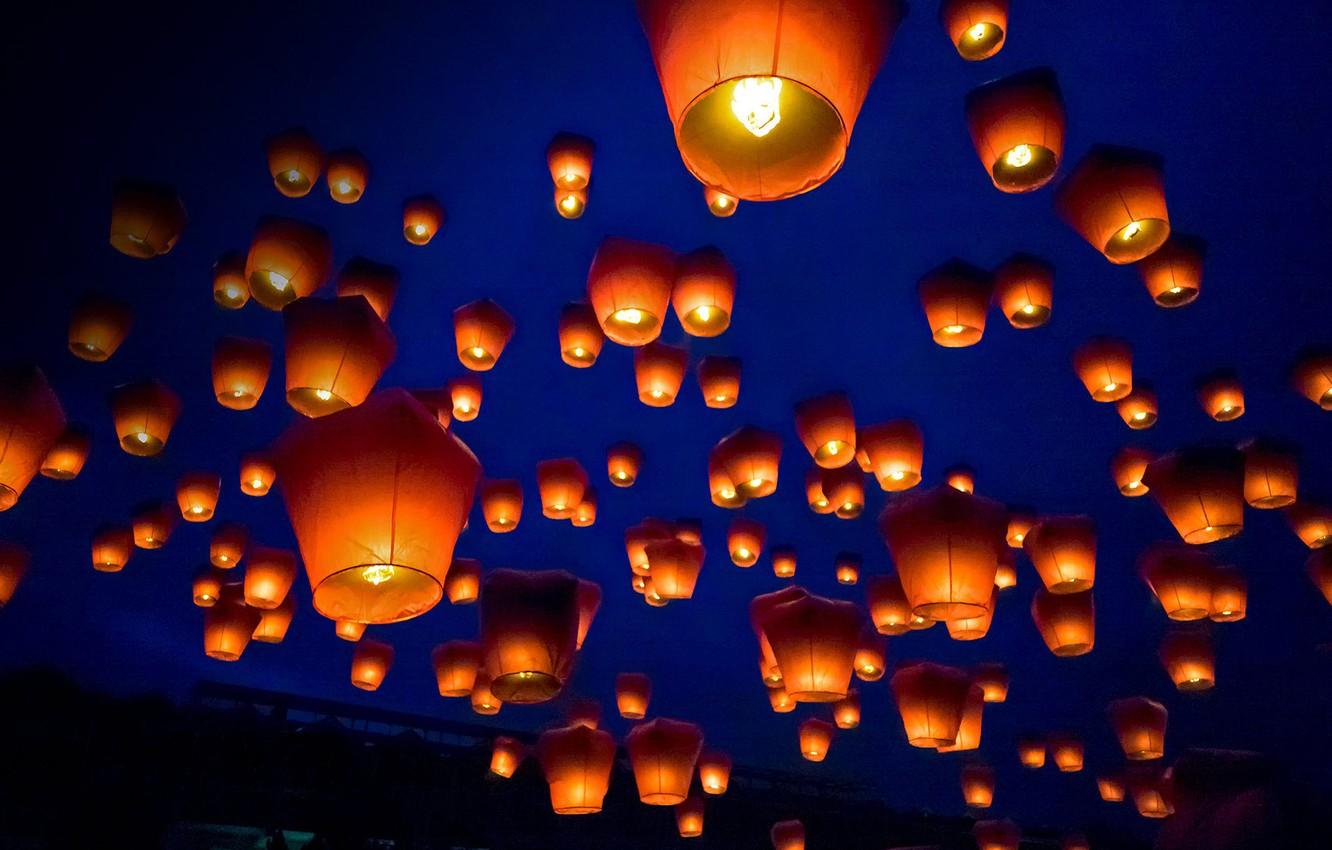 Flying Lantern Wallpapers - Top Free Flying Lantern Backgrounds ...