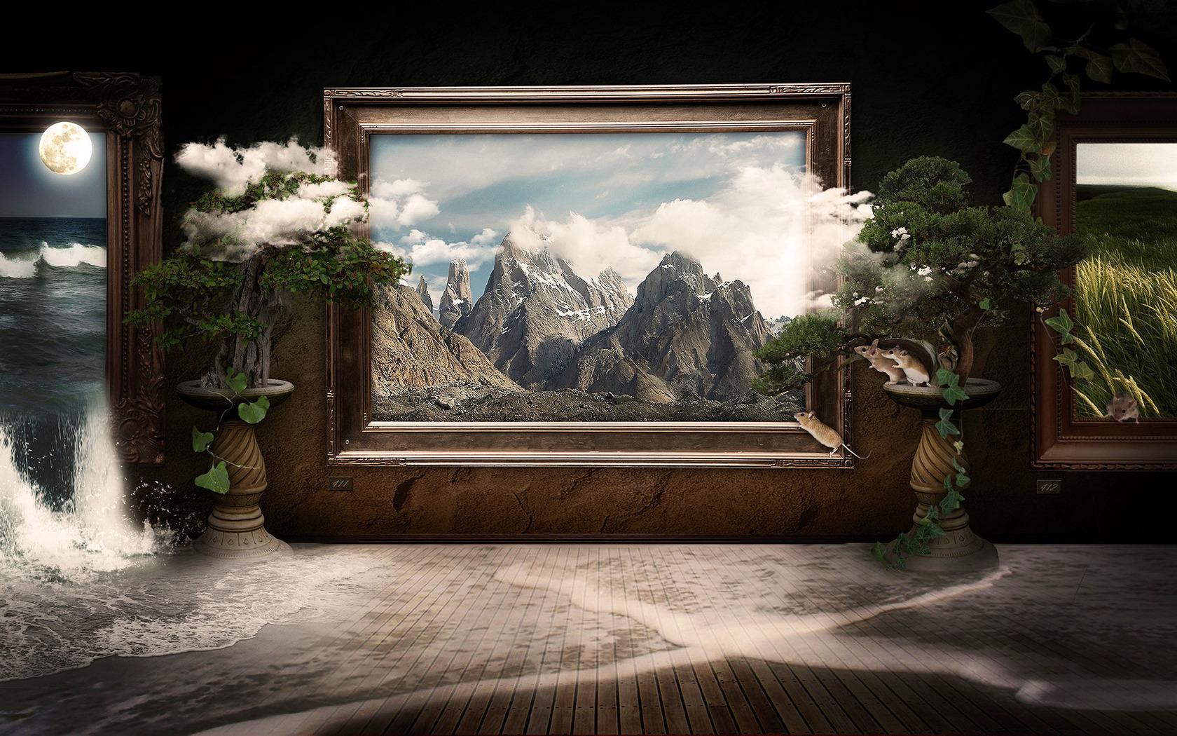 1680x1050 Living Museum desktop PC and Mac wallpaper