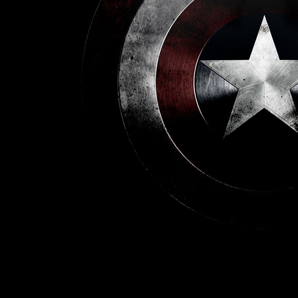 1024x1024 Captain America Shield Wallpaper